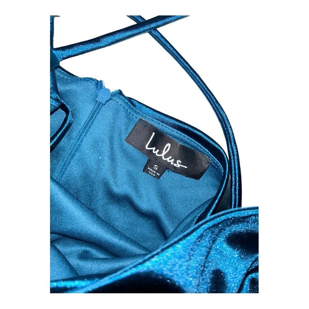 Lulus Lulus l Destined Love Teal Backless Cutout Mermaid Dress S Size S / US 4 / IT 40 - 10 Thumbnail