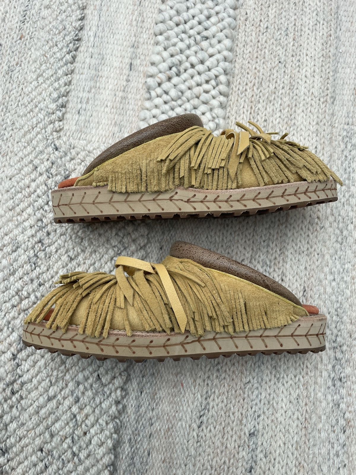 Kapital Kapital Suede Slides Size US 10 / EU 43 - 5 Thumbnail