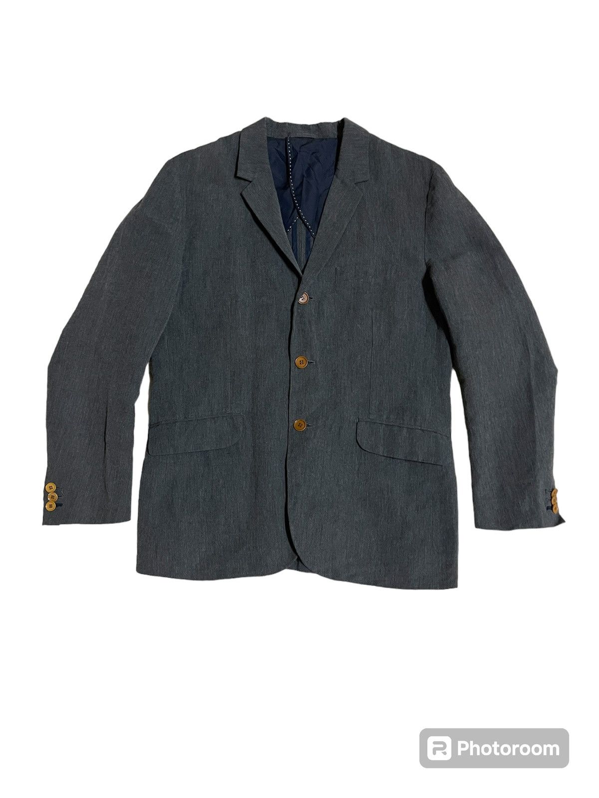 STILL BY HAND Still By Hand Blazer Linen Japan Size 50S - 20 Thumbnail