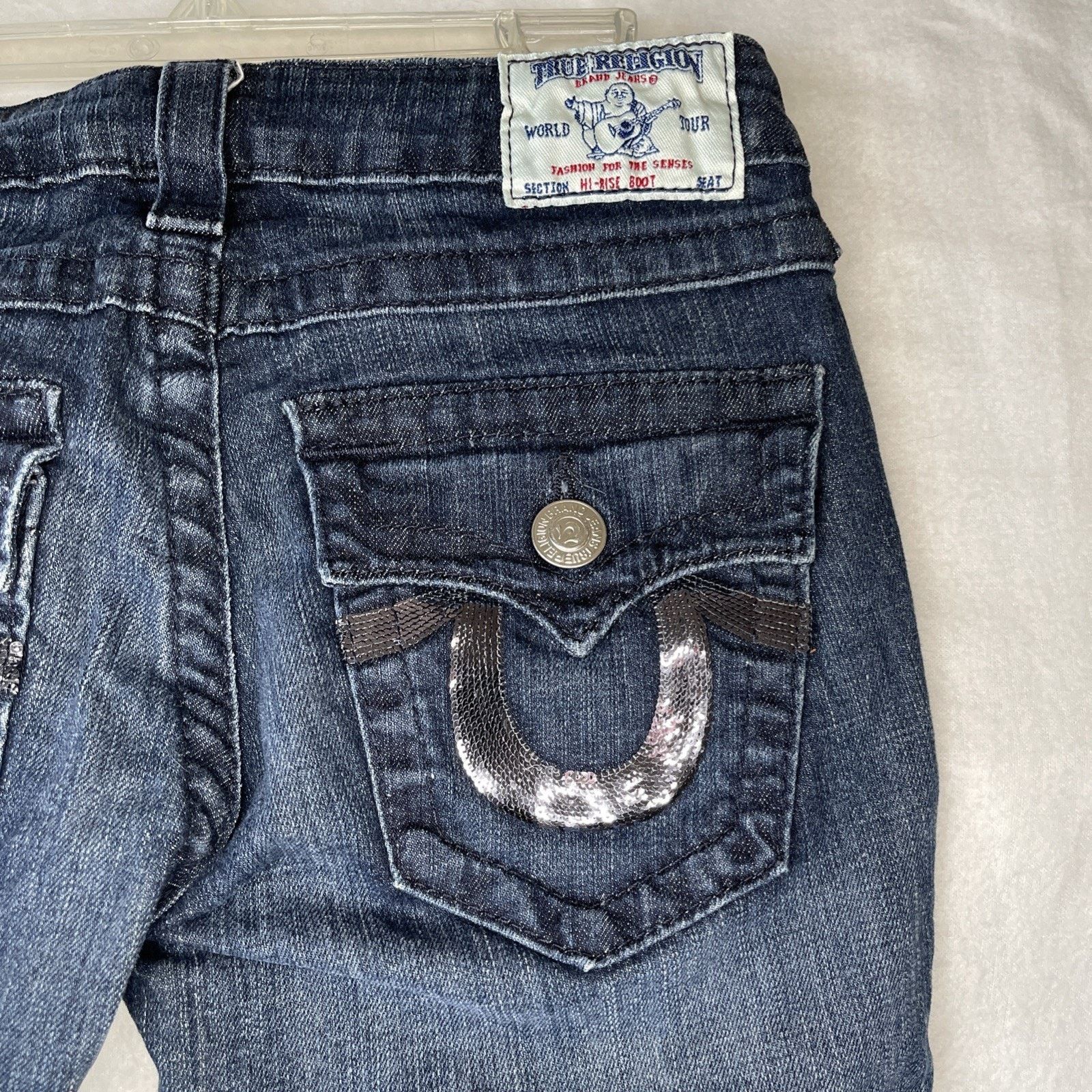 True Religion True Religion Sequin Bootcut Jeans- 26 Size 26" / US 2 / IT 38 - 6 Thumbnail