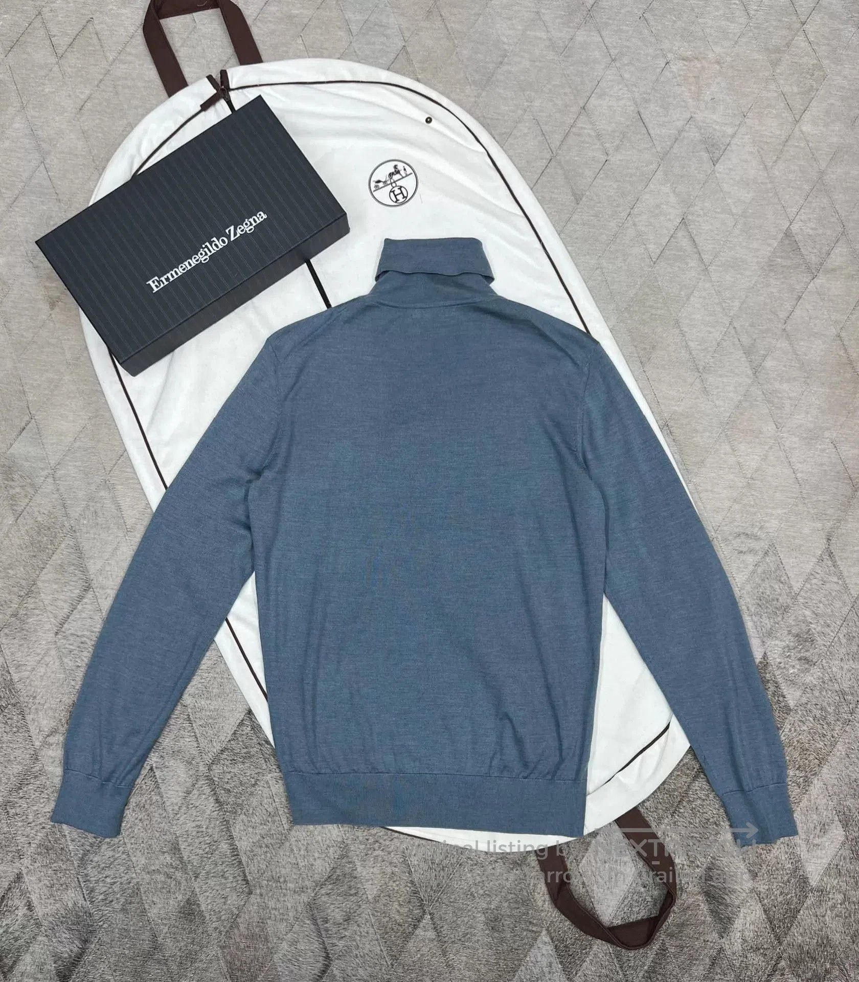 Ermenegildo Zegna Ermenegildo Zegna Cashmere Turtleneck Sweater. Size US XXL / EU 58 / 5 - 5 Thumbnail