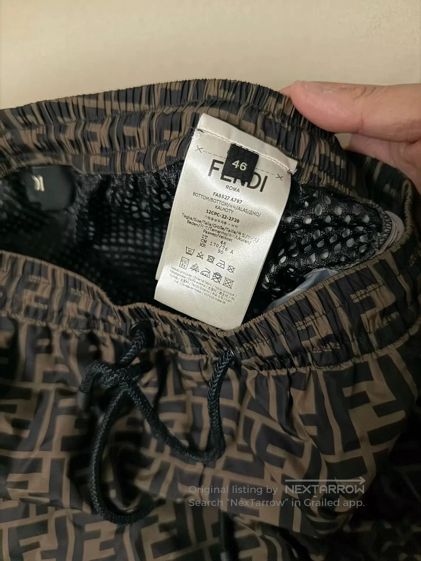 Fendi Fendi Patterned Casual Pants 46. Size US 34 / EU 50 - 3 Thumbnail