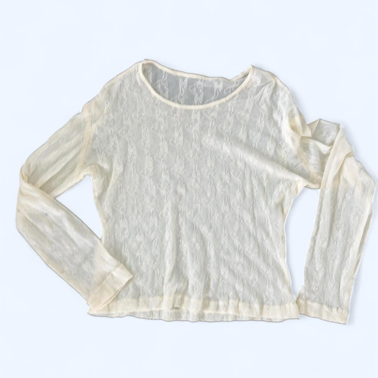 Other Women's cream white Shirts Size US 27 - 1 Preview