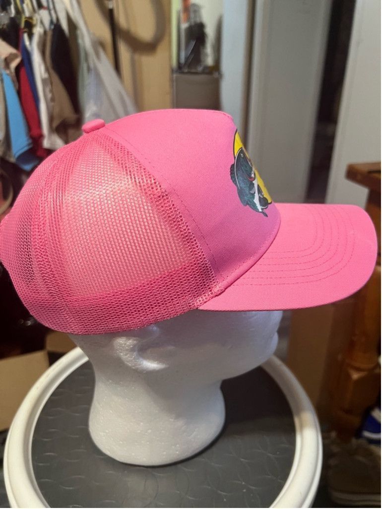Bass Pro Shops Unisex Bass Pro Shops Hat, One Size, Pink Trucker Cap Size ONE SIZE - 4 Thumbnail