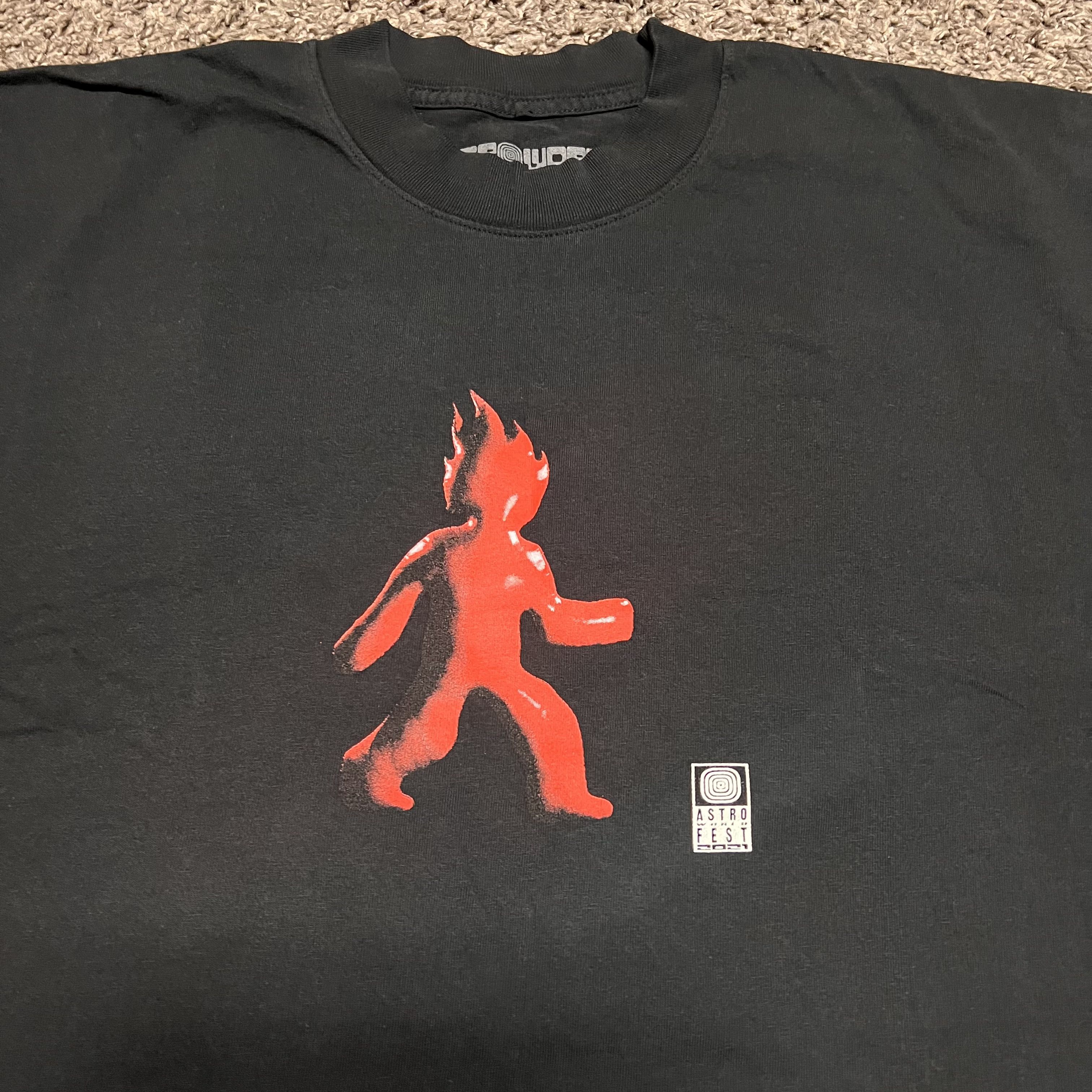 Travis Scott 2021 Astroworld Festival Houston Rap T Shirt Size US XL / EU 56 / 4 - 2 Thumbnail