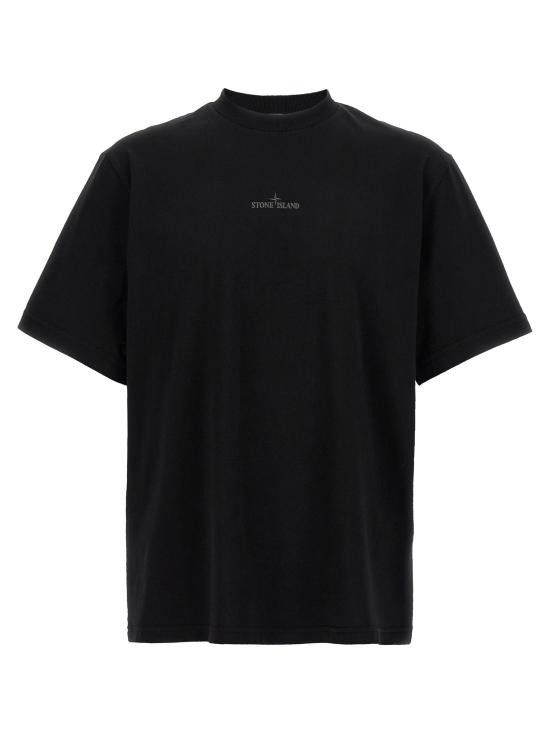 Stone Island STONE ISLAND Men T-Shirts K2S152100037 S0241V0029 Black Size US XL / EU 56 / 4 - 1 Thumbnail