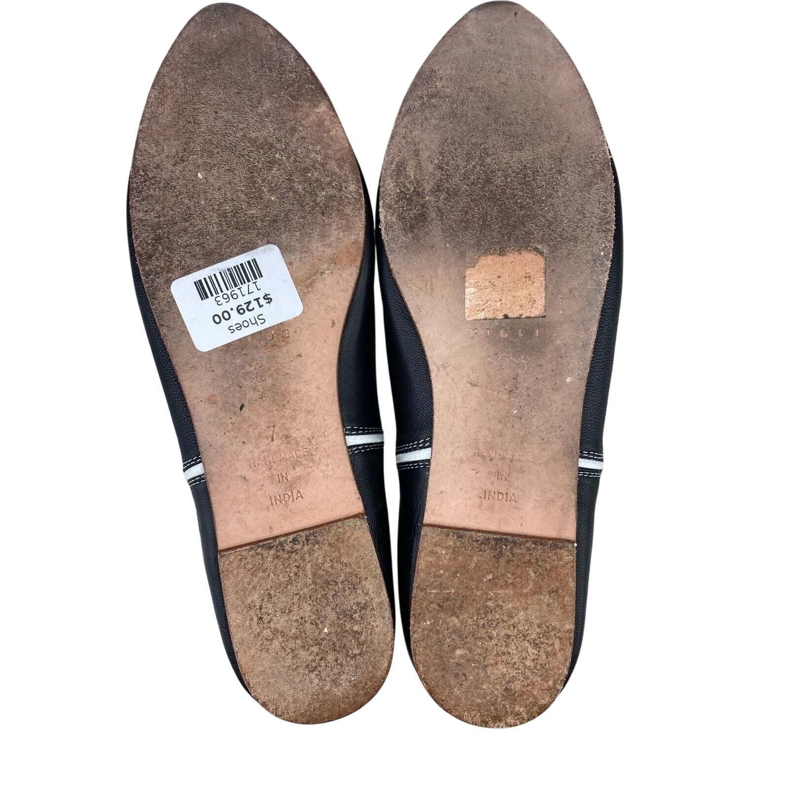 Figue Figue leather flats sz 7 MSRP $625 Size US 7 / IT 37 - 5 Thumbnail