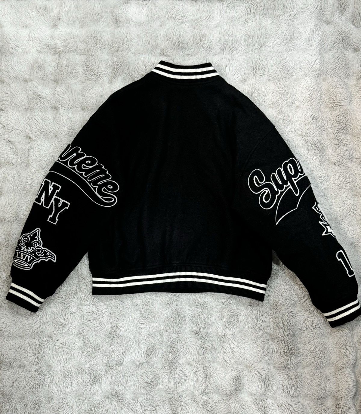 Supreme Supreme Veritas Varsity Jacket (Large) Size US L / EU 52-54 / 3 - 8 Thumbnail