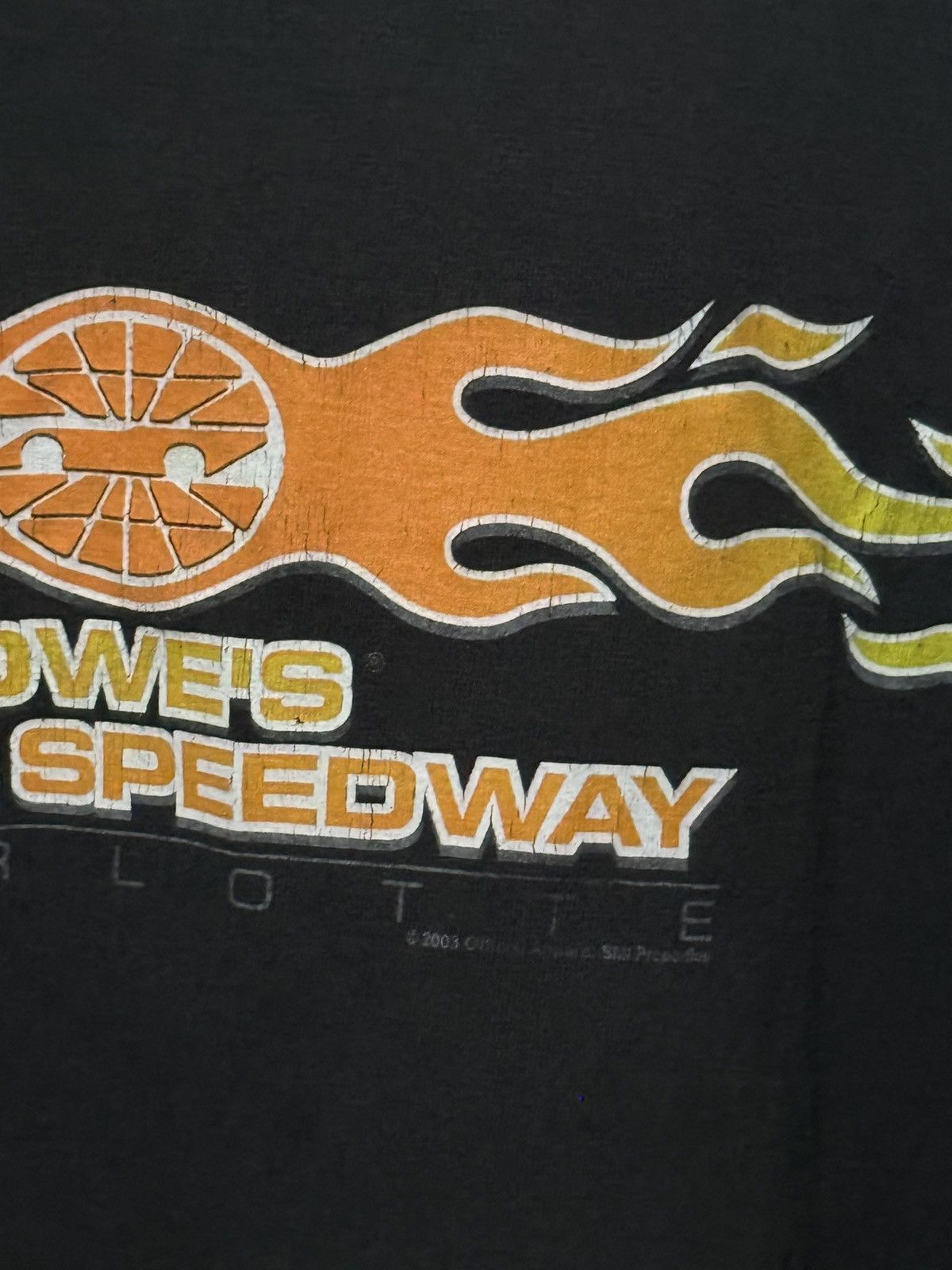 Other Vintage 00s Lowe’s Motor Speedway Harley Flame L/S Shirt Size US L / EU 52-54 / 3 - 6 Thumbnail