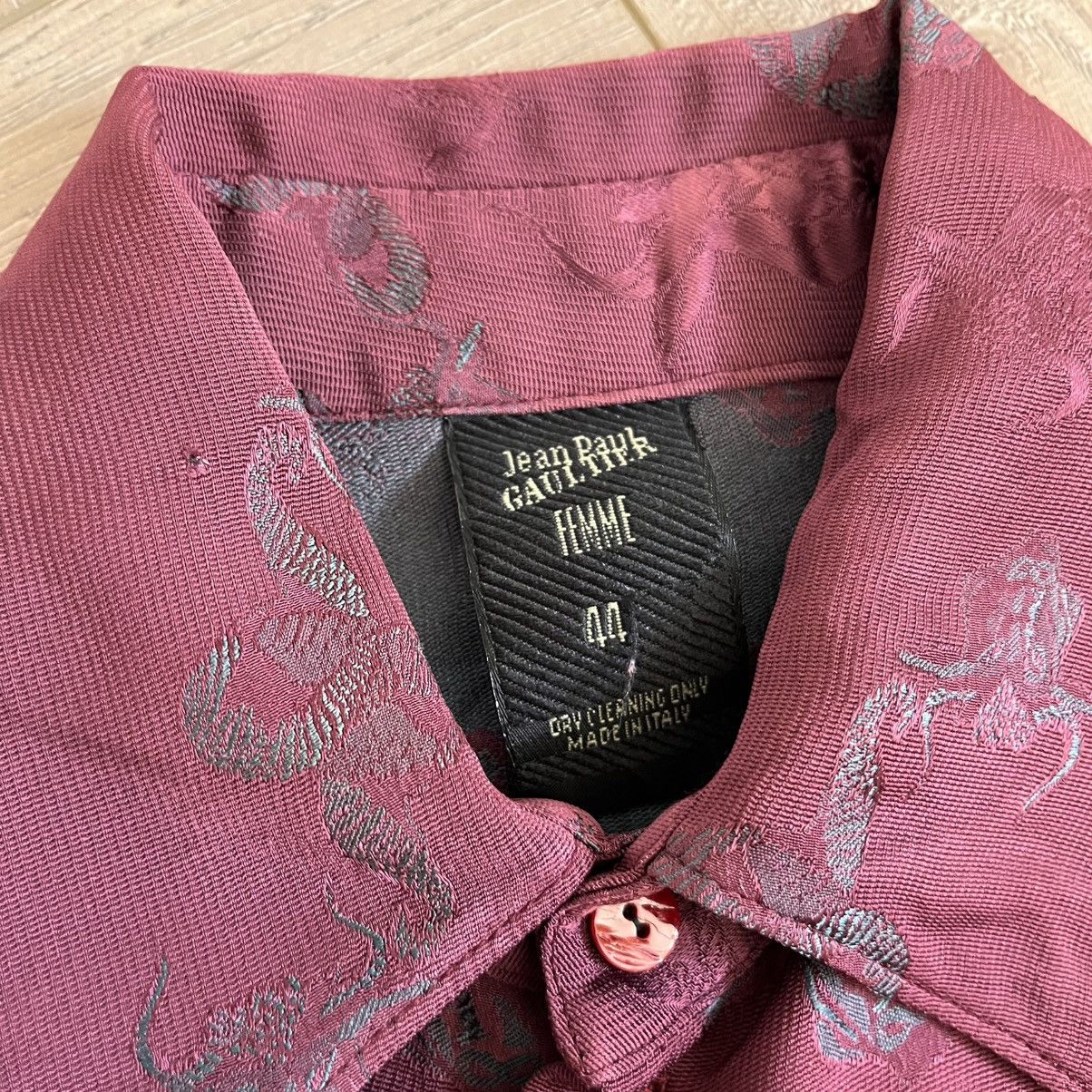 Jean Paul Gaultier Jean Paul Gaultier Femme FW94 Le Grande Voyage Vintag Shirt Size L / US 10 / IT 46 - 5 Thumbnail