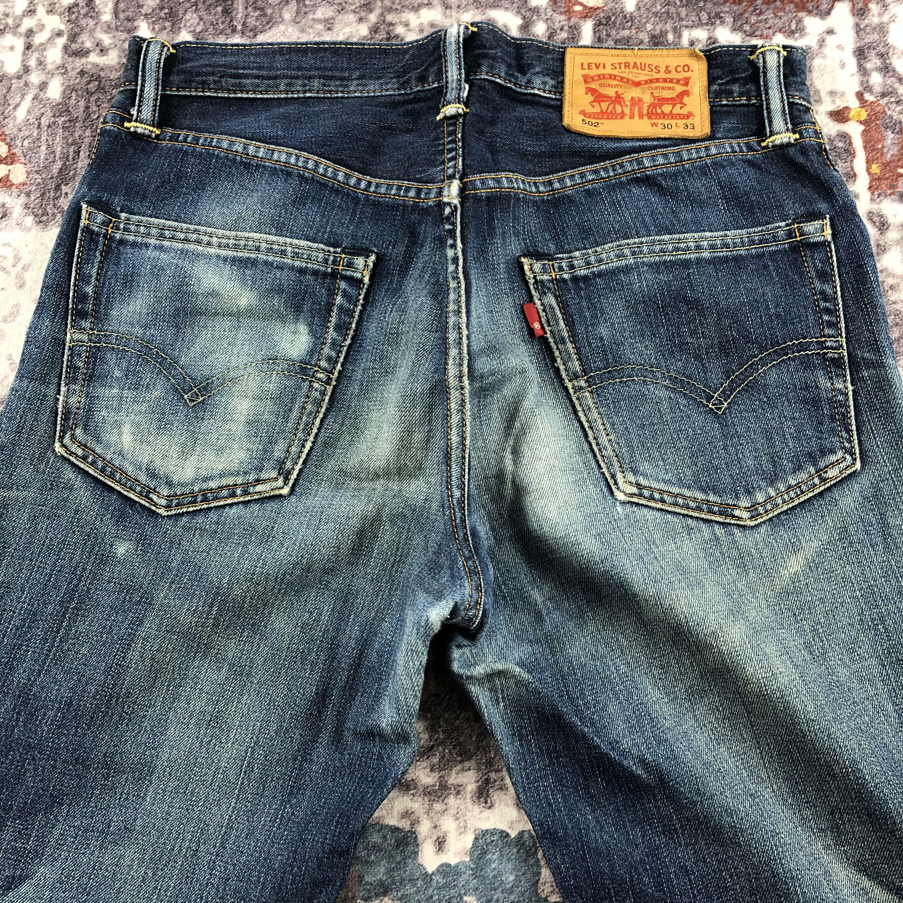 Levi's × Vintage Vintage Blue Wash Levis 502 Jeans-JM2615 Size US 32 / EU 48 - 5 Thumbnail