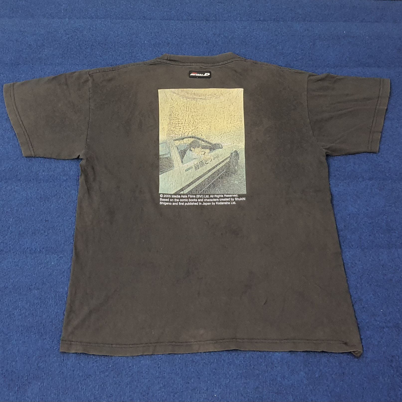 Japanese Brand Vintage Initial D Japan Motorsports Racing Tshirt C259N65 Size US L / EU 52-54 / 3 - 1 Thumbnail