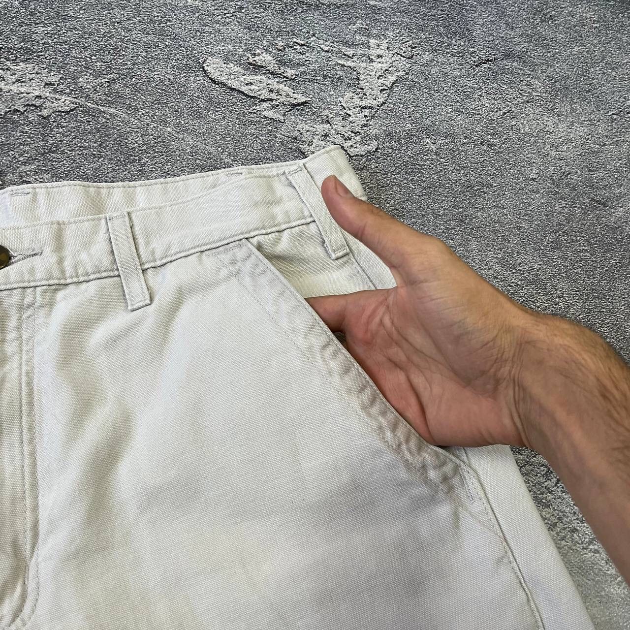 Carhartt Vintage 90s Carhartt Relaxed Fit Baggy Work Jeans Cargo Size US 35 - 8 Thumbnail