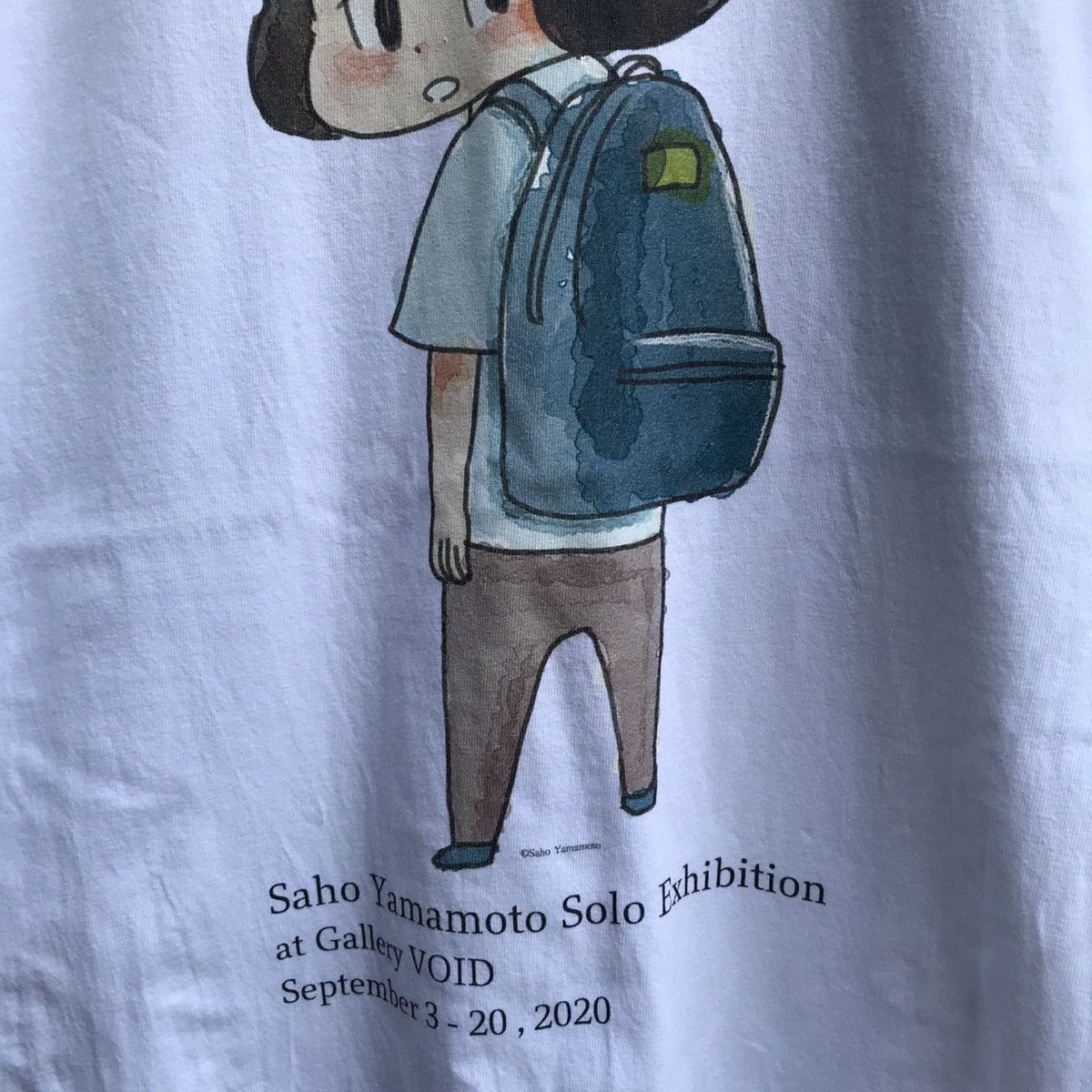 Anime × Japanese Brand × Vintage SAHO YAMAMOTO solo exhibition anime tee Size US M / EU 48-50 / 2 - 3 Thumbnail