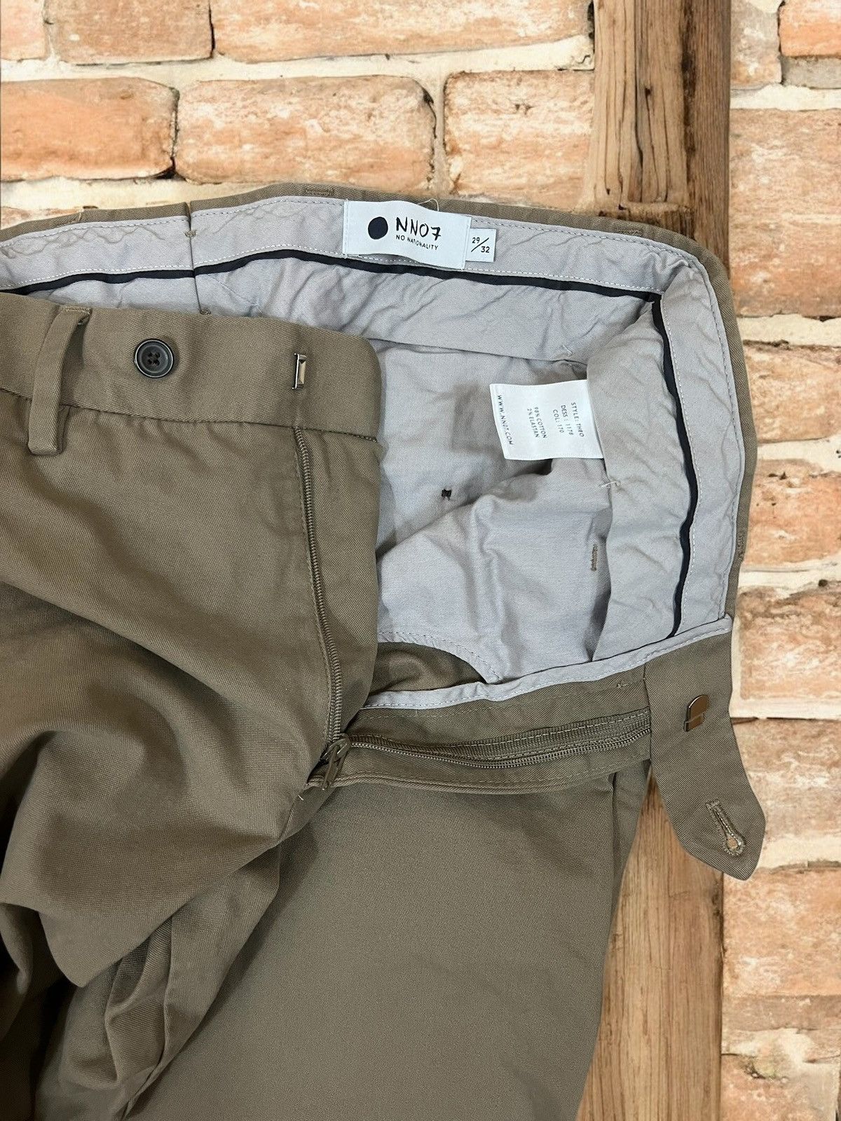 NN07 NN07 No Nationality Theo khaki pants size W29 L32 Size US 29 - 5 Thumbnail