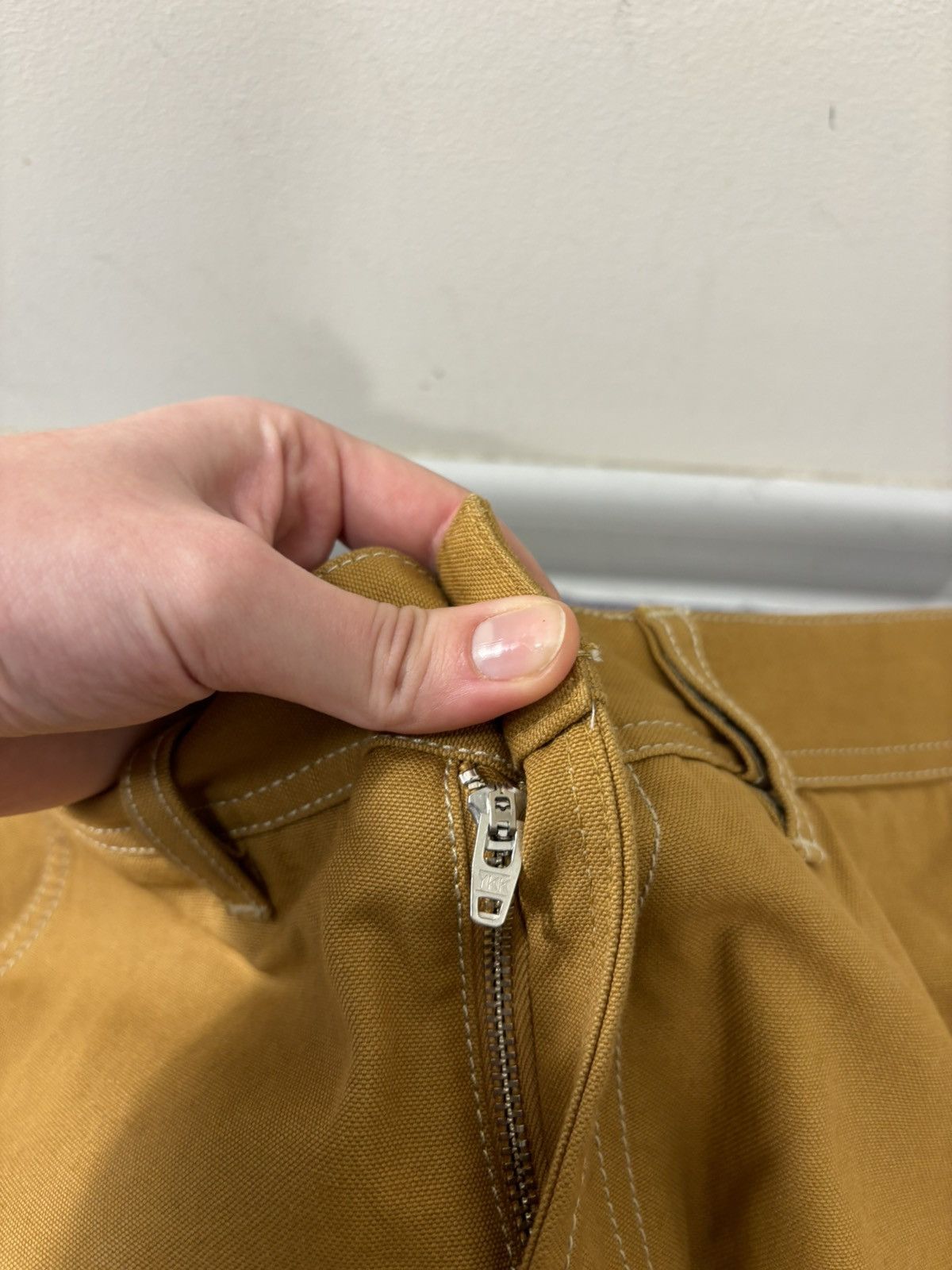 Diesel Diesel P-Frank NWT Buckle Back Men’s Mustard Dungaree Pants Size US 31 - 9 Thumbnail