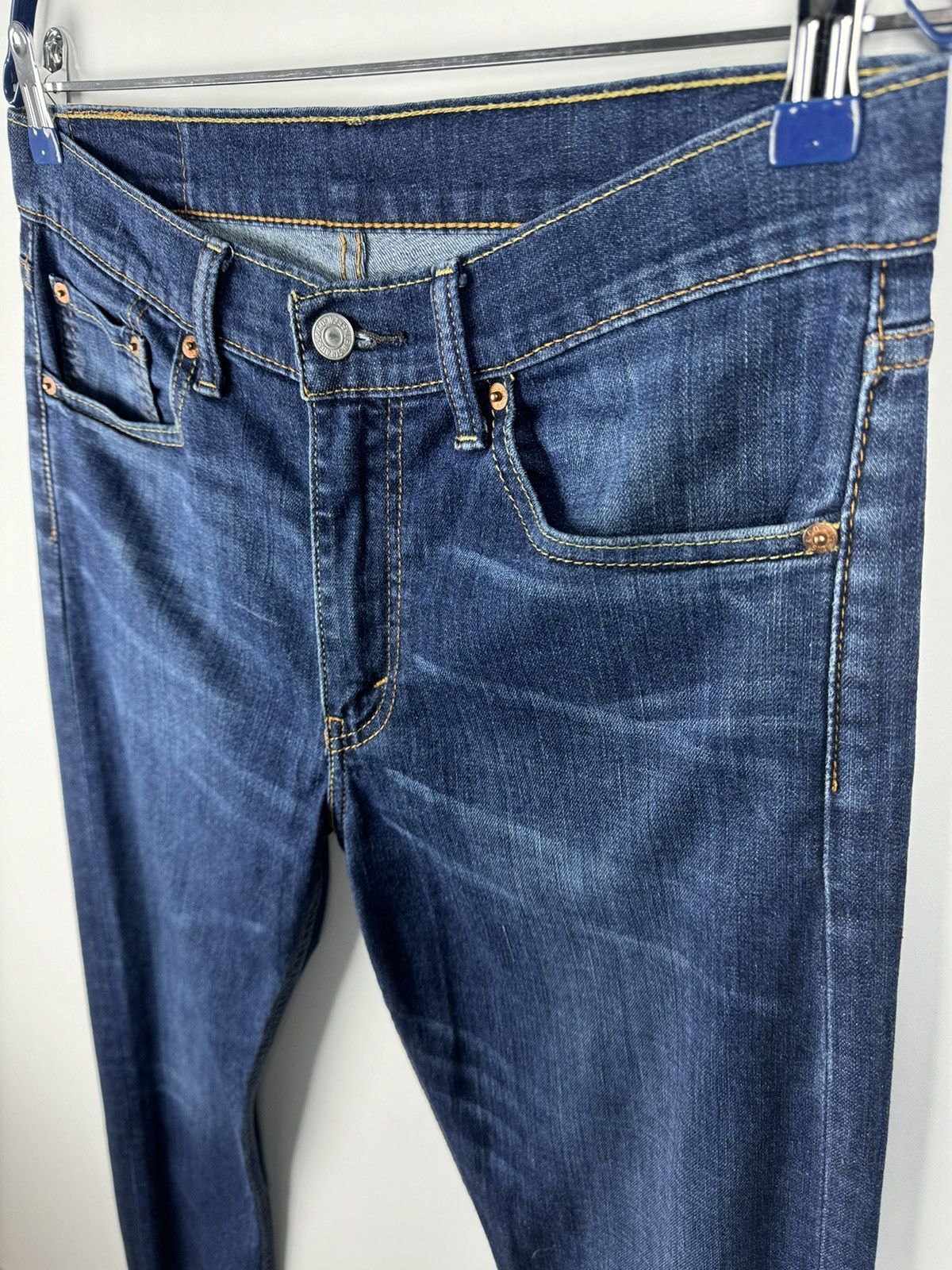 Levi's Sick Levi’s 513 31x34 Slim Fit Denim Jeans Size US 31 - 4 Thumbnail