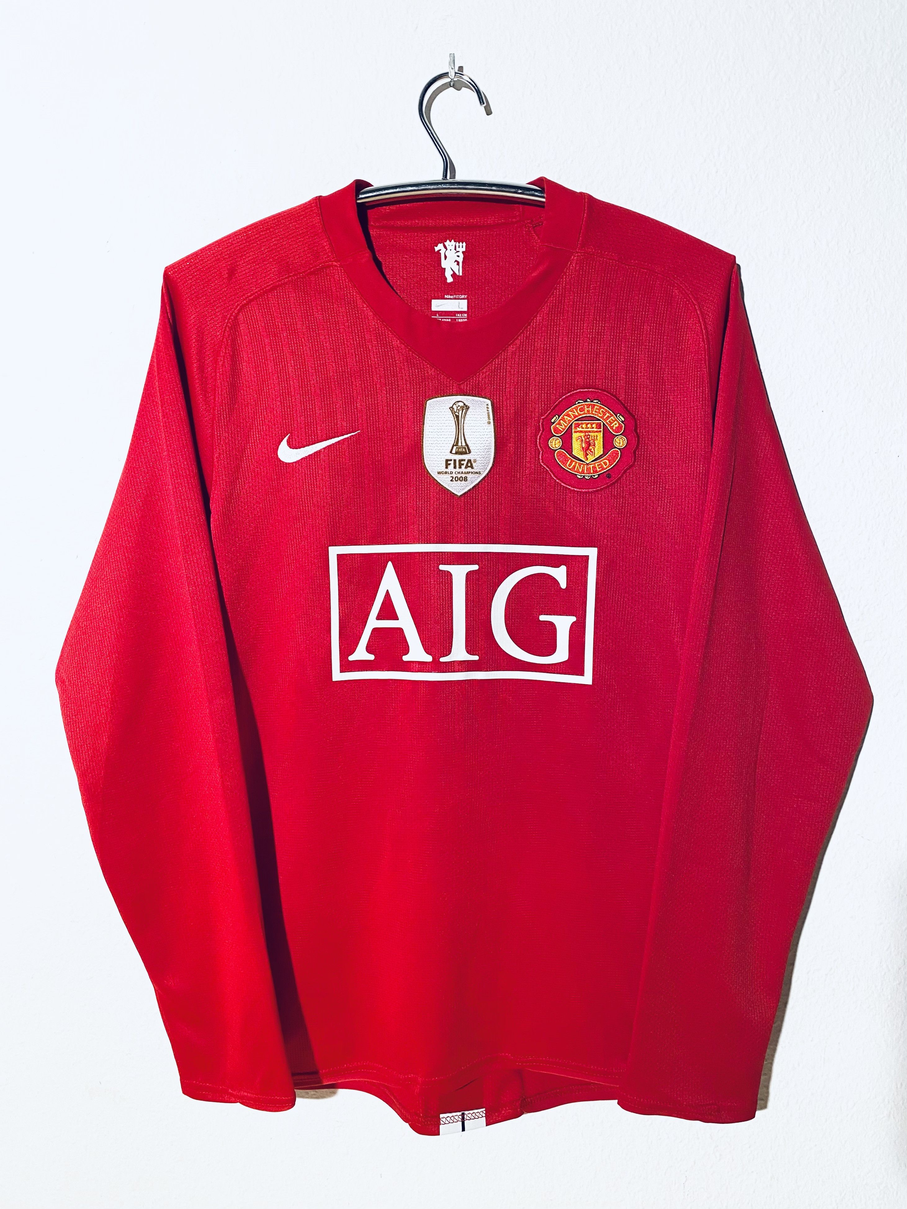 Nike Manchester United *Ronaldo* Home Shirt 2008 - 2009 LS Size US M / EU 48-50 / 2 - 2 Thumbnail