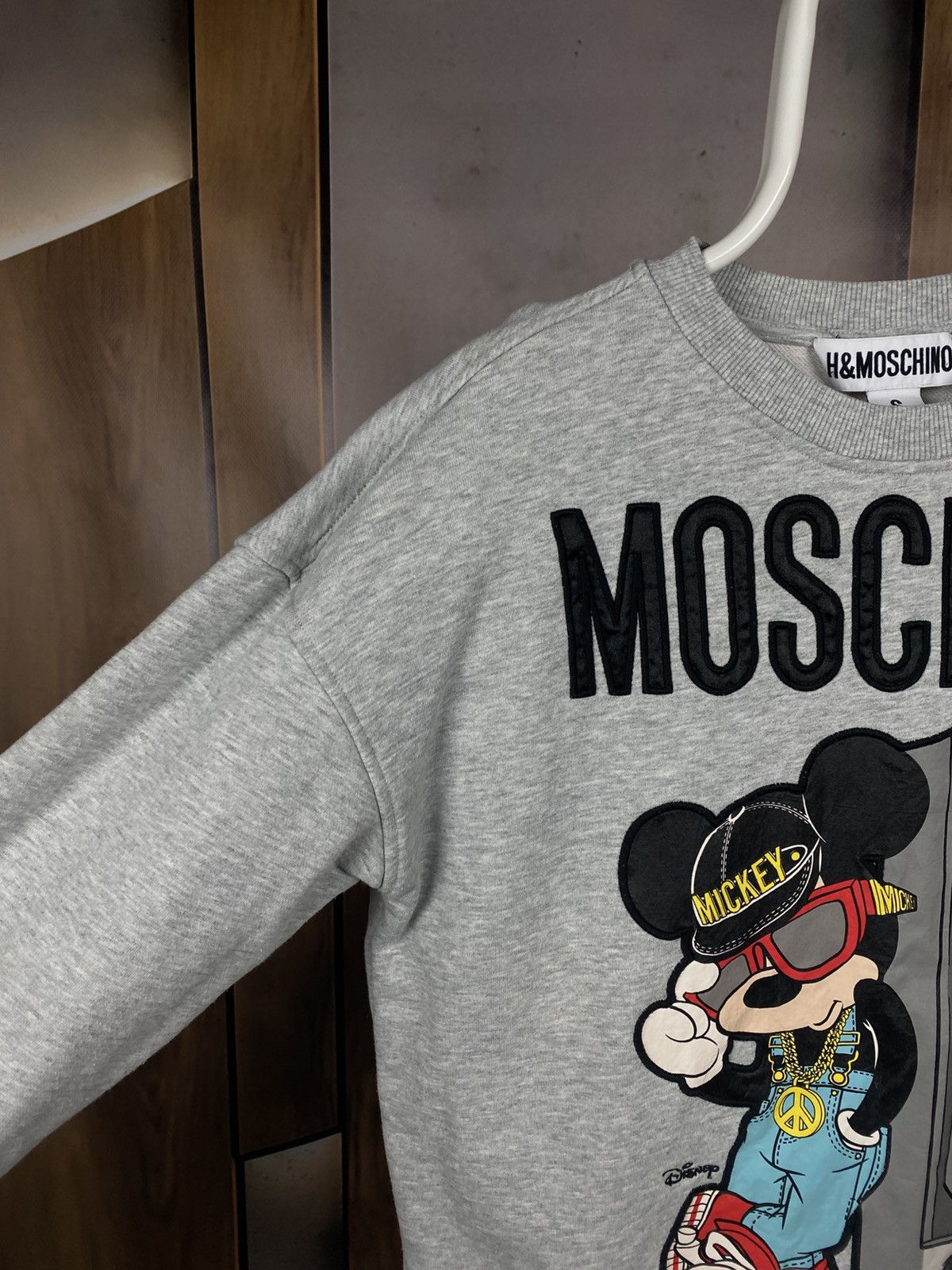 H&M × Moschino 🐭Swetshirt H&M Moschino Disney Mickey Mouse Tee🐭 Size US S / EU 44-46 / 1 - 5 Thumbnail