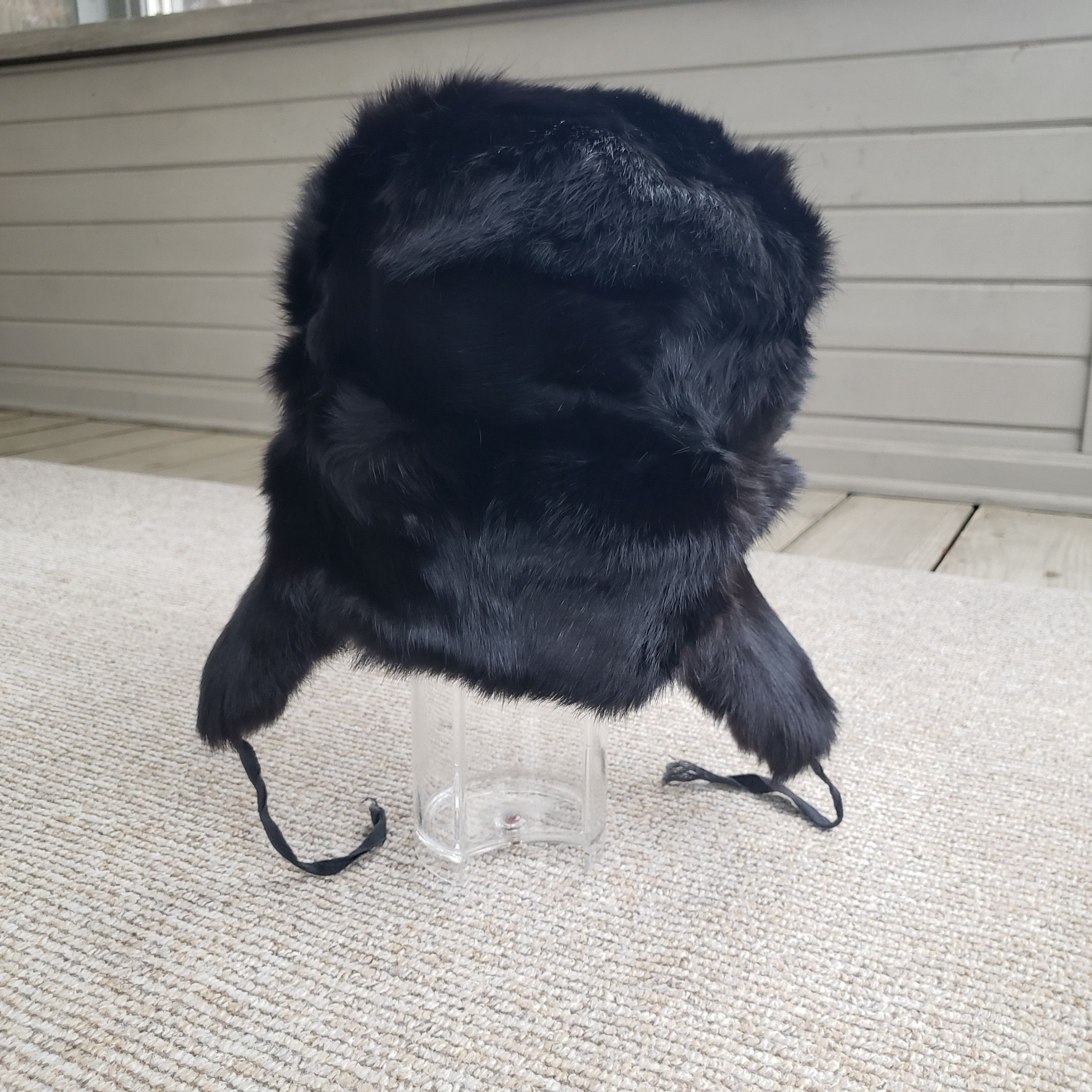 Other Genuine Mink Fur Hat - Ushanka Rot Front Size ONE SIZE - 4 Thumbnail