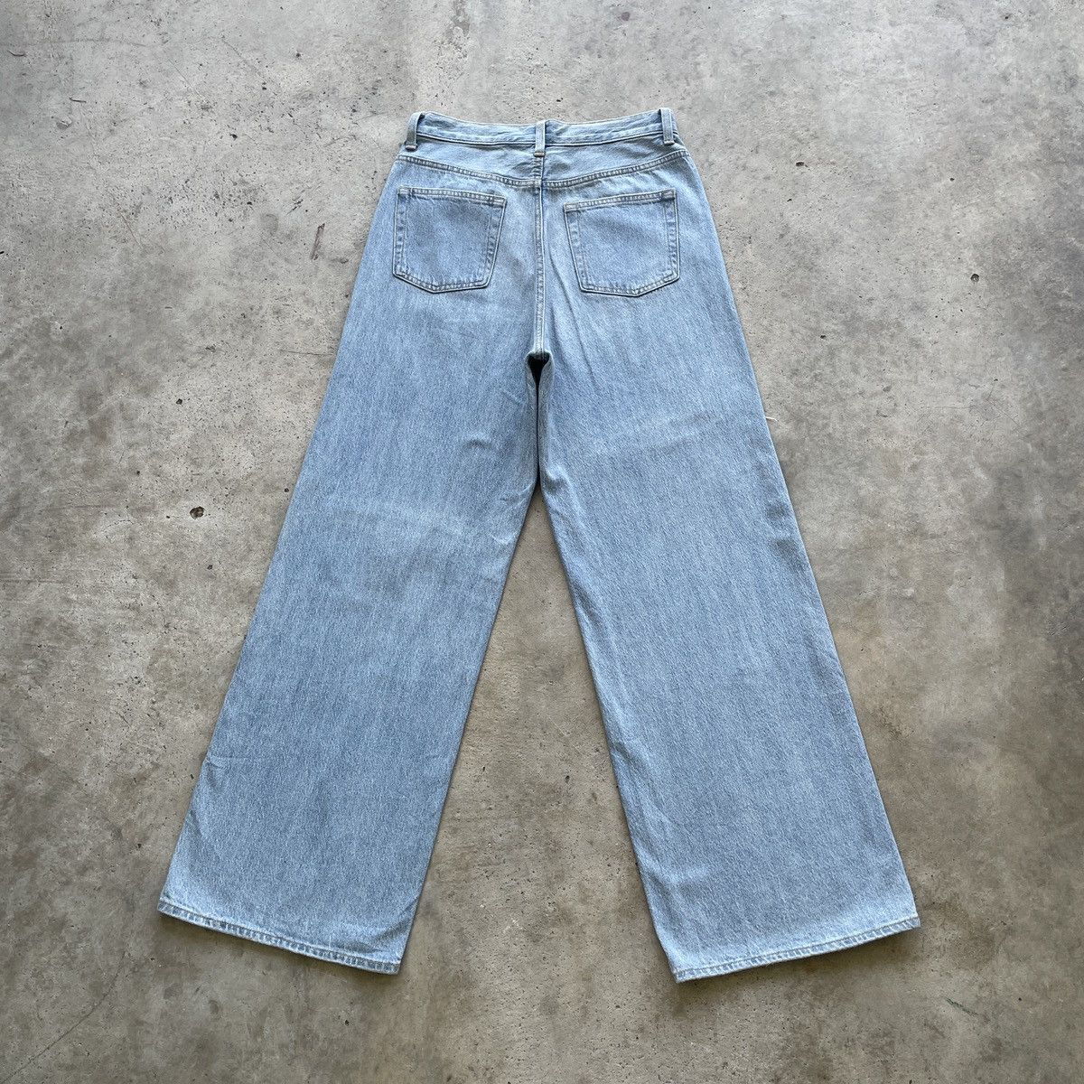 Japanese Brand Vintage Japanese Distressed FLARE Jeans Faded Denim Pants Size US 28 / EU 44 - 10 Thumbnail