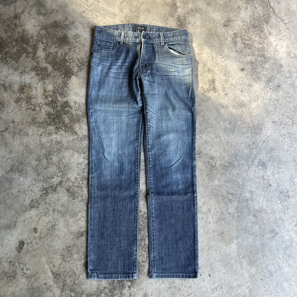 JOSEPH HOMME 🔥🇯🇵Vintage Joseph Homme Stoned Washed Slim Fit Denim Jeans Size US 32 / EU 48 - 1 Thumbnail