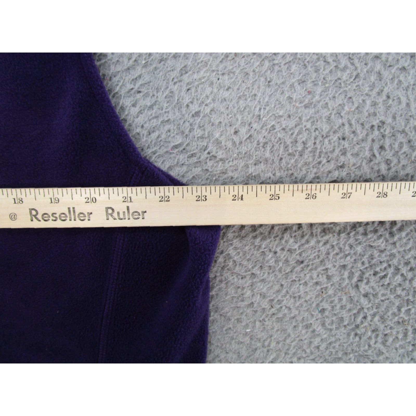 Vintage Woolrich Vest Purple Fleece Full Zip XS? Size XL / US 12-14 / IT 48-50 - 6 Thumbnail