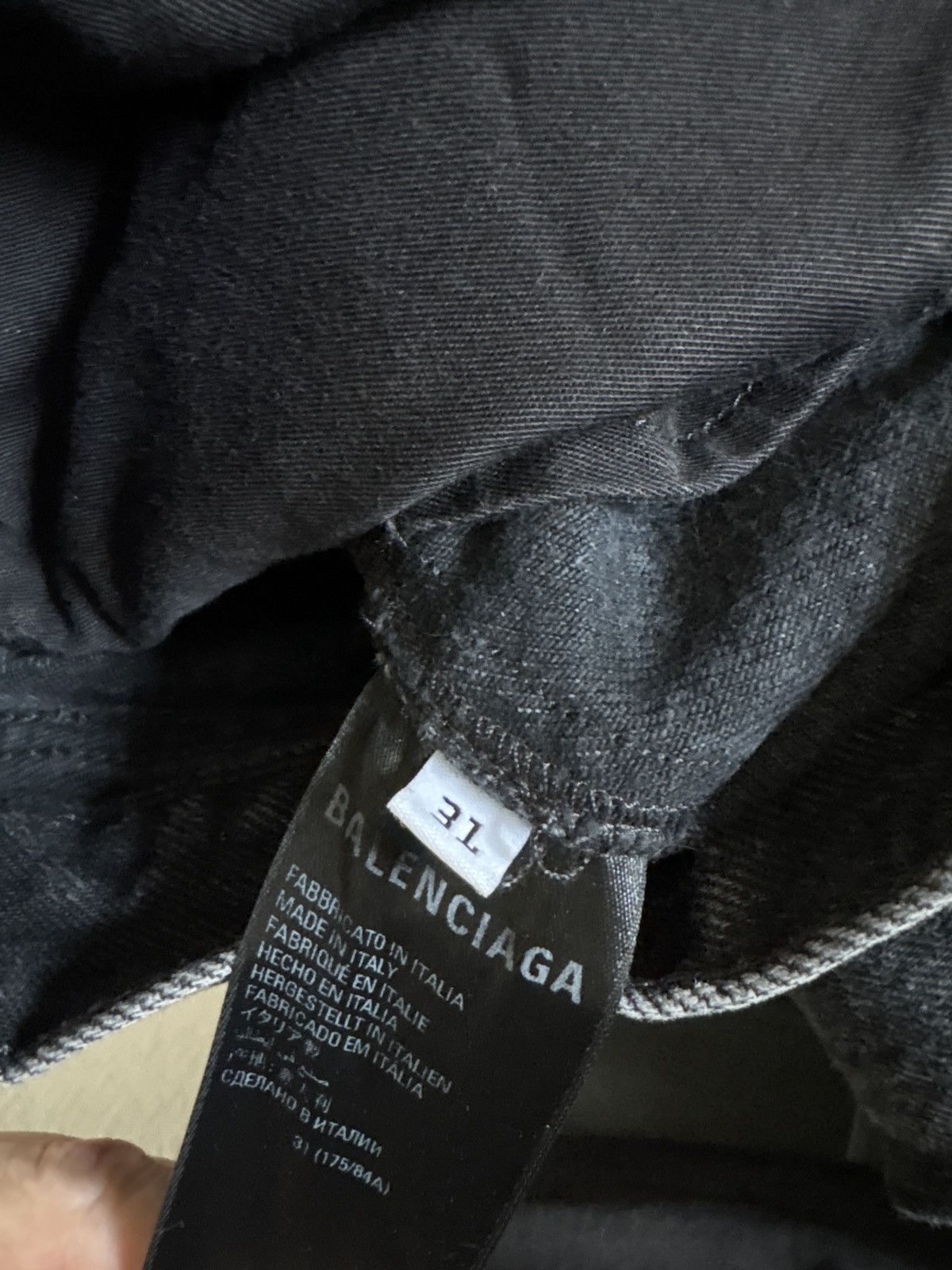 Balenciaga Balenciaga Boot Cut Jeans Unisex Size US 31 - 8 Thumbnail