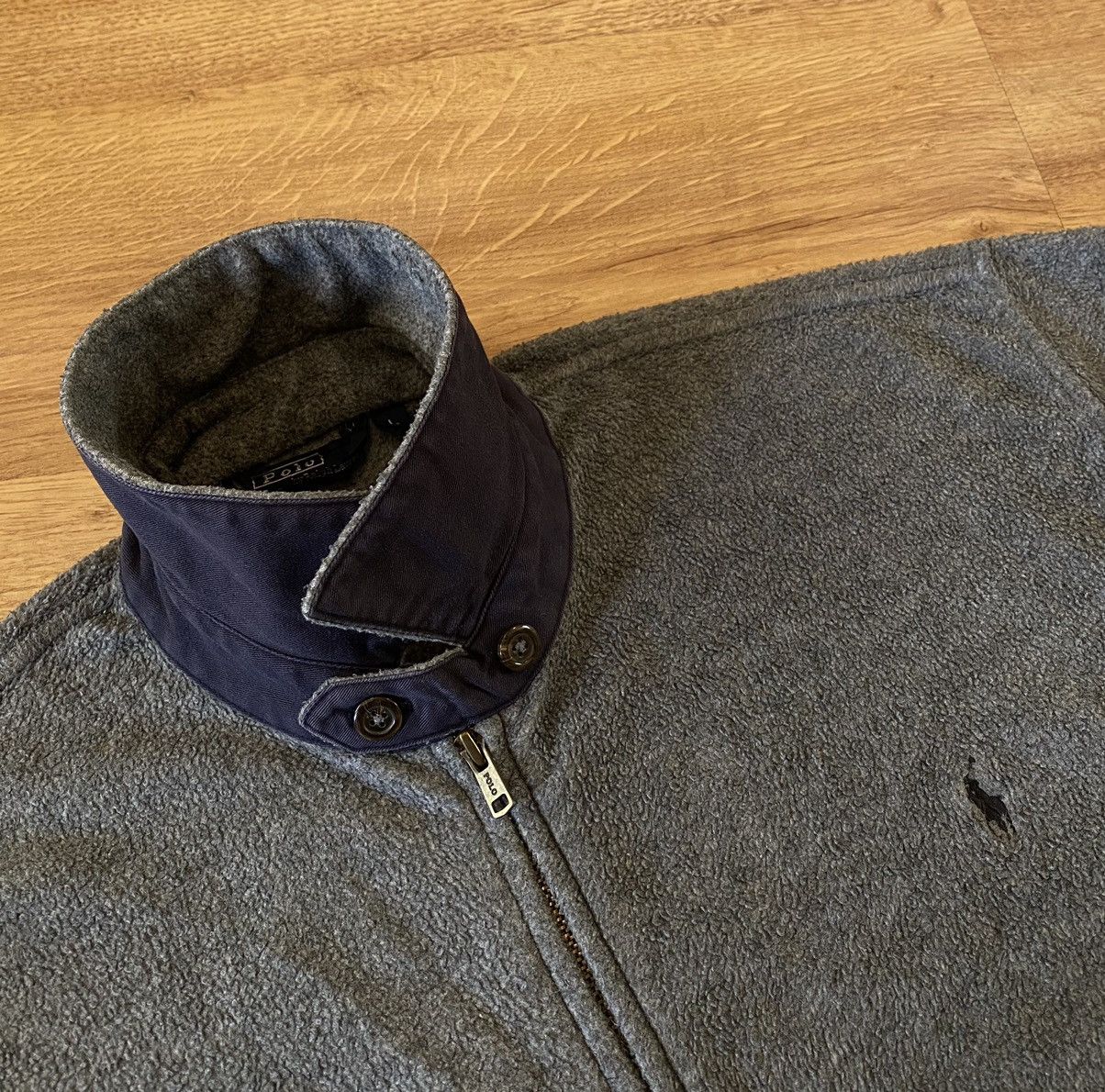 Polo Ralph Lauren Polo Ralph Lauren Fleece Jacket x Vintage Size US L / EU 52-54 / 3 - 4 Thumbnail