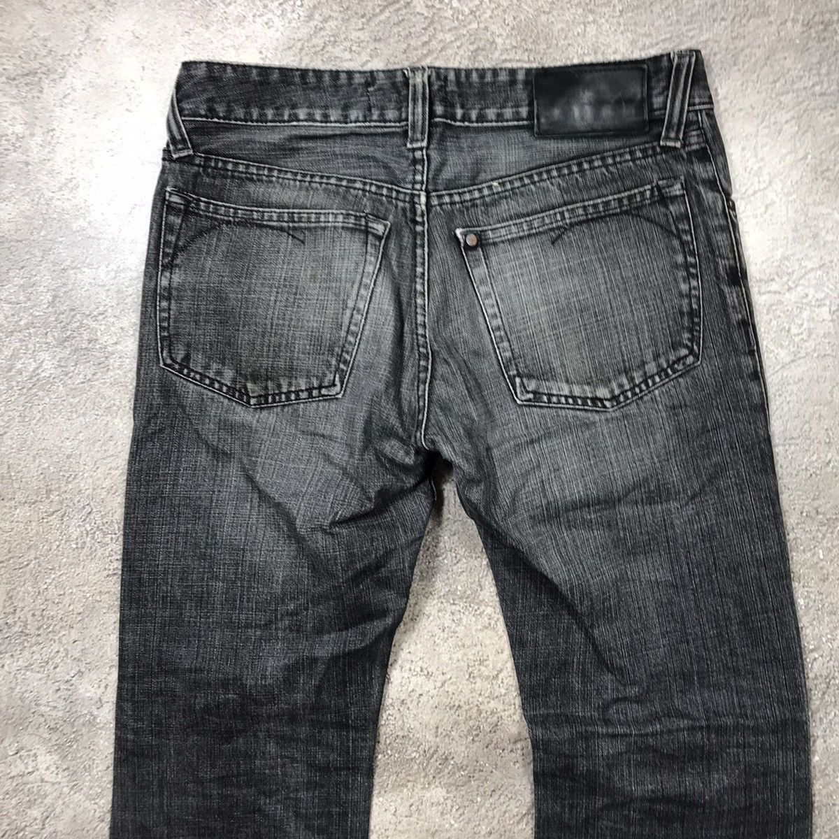 Japanese Brand vintage y2k denim japan jeans distressed flared 90s Size 30" / US 8 / IT 44 - 6 Thumbnail