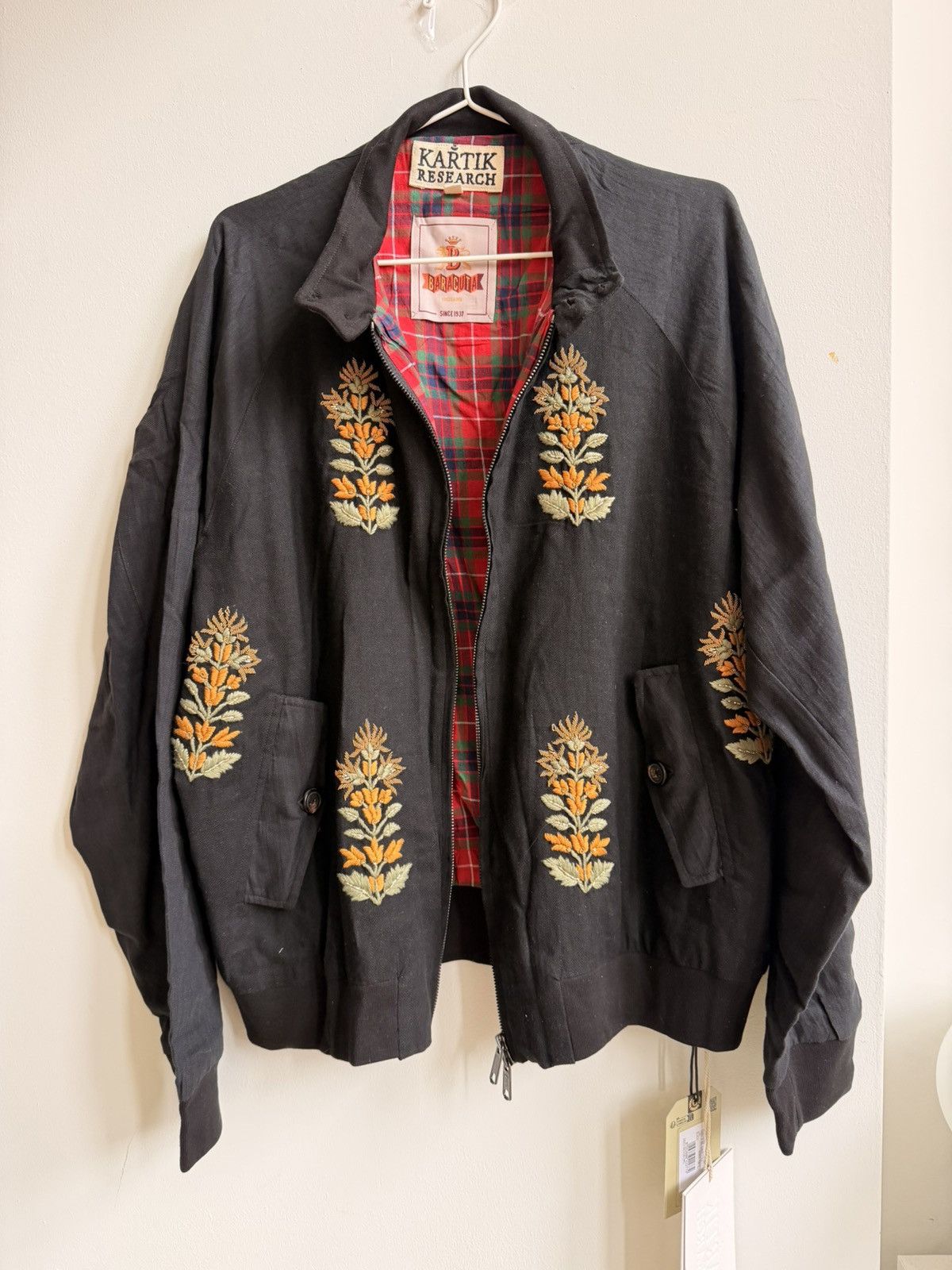 Kartik Research x Baracuta Embroidered G9 Jacket