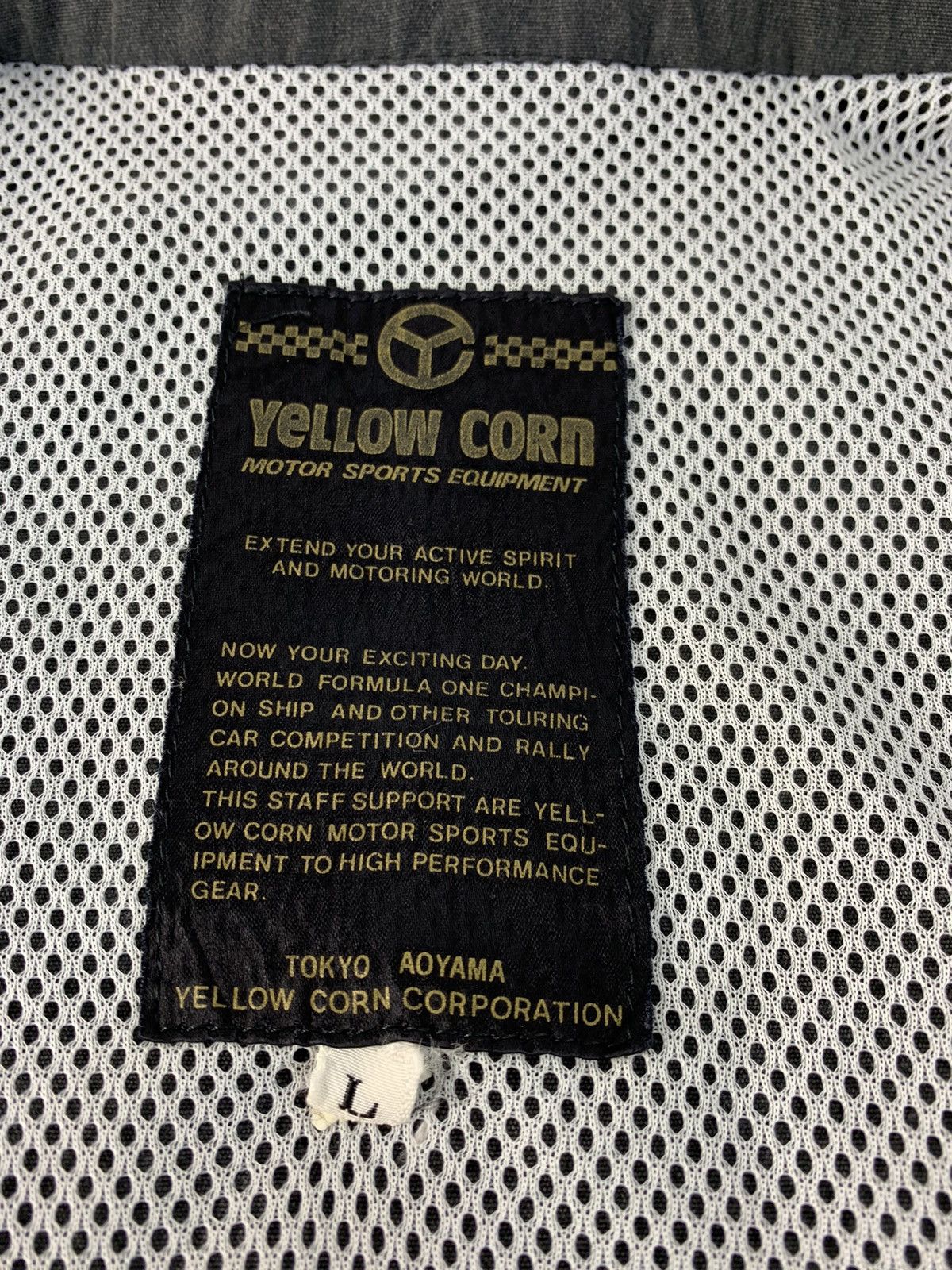 YELLOW CORN 90s Yellow Corn Sledge Hammer Highway Magician Racing Jacket Size US L / EU 52-54 / 3 - 8 Thumbnail