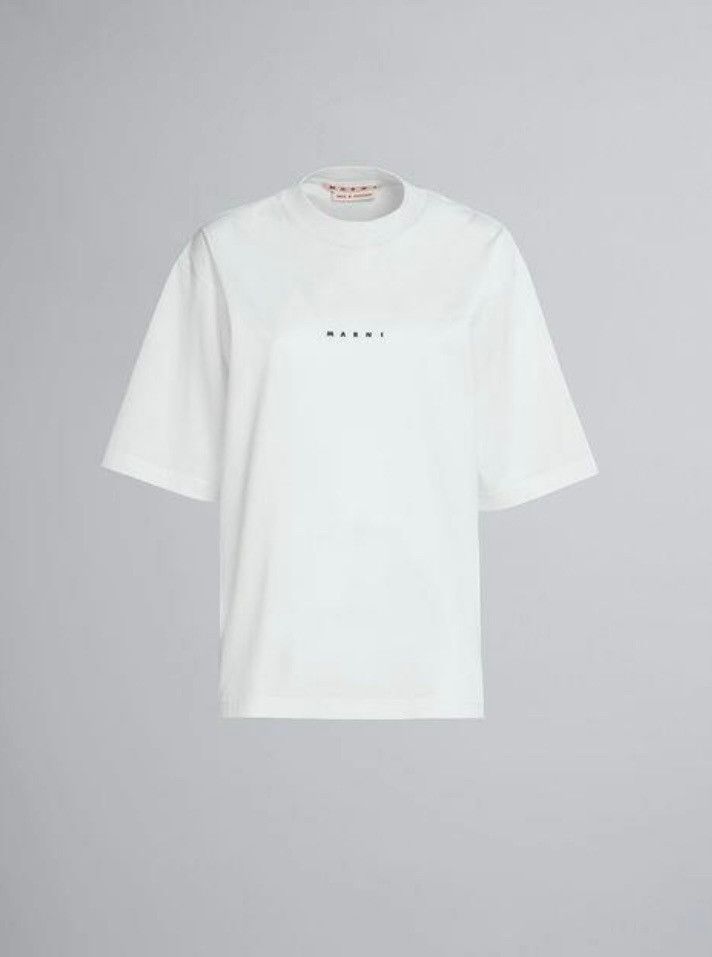 Marni o1f1d3z0326 T-Shirt in White Size S / US 4 / IT 40 - 1 Thumbnail