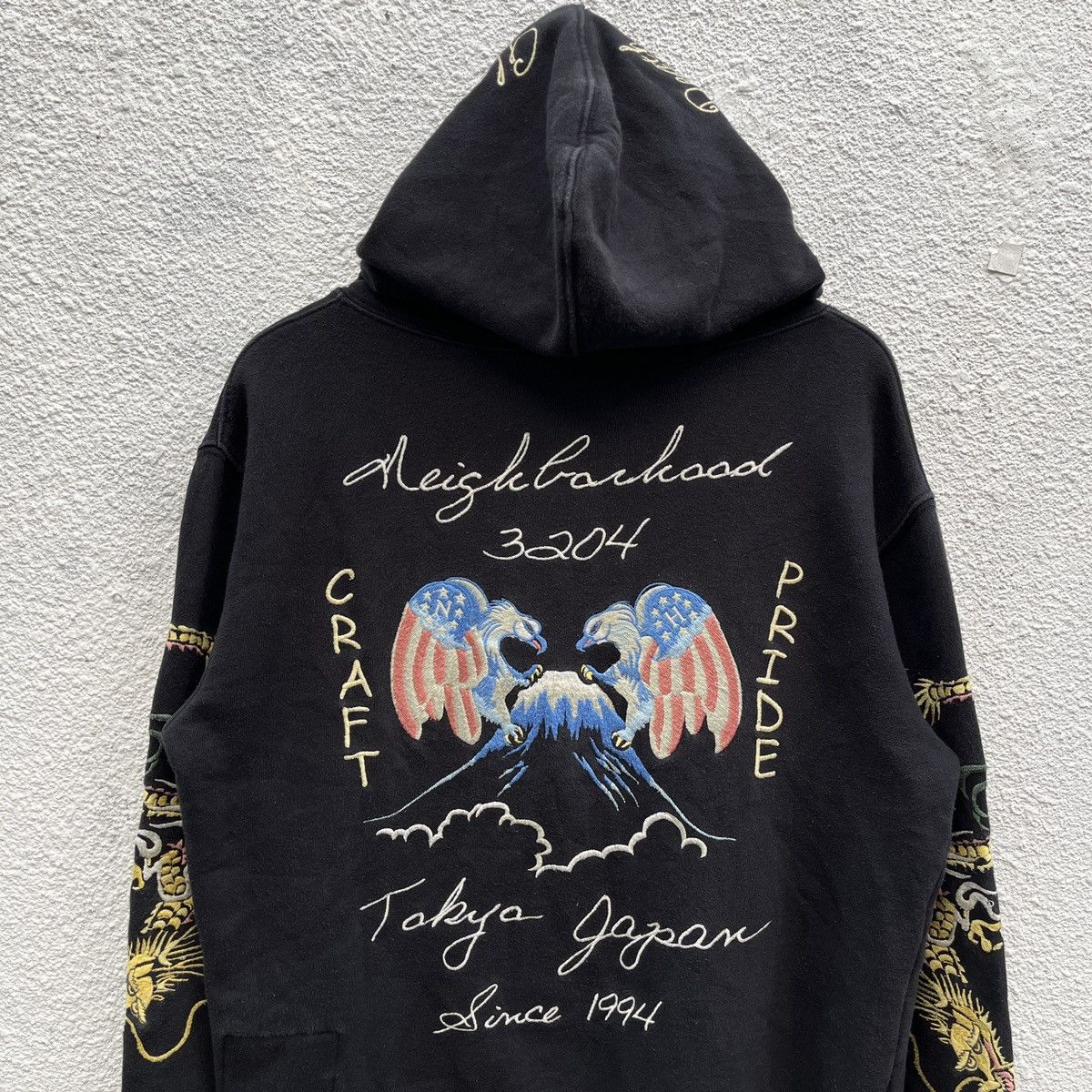 Neighborhood SS15 Neighborhood Embroidered Souvenir PAP Hoodie Size US L / EU 52-54 / 3 - 3 Thumbnail