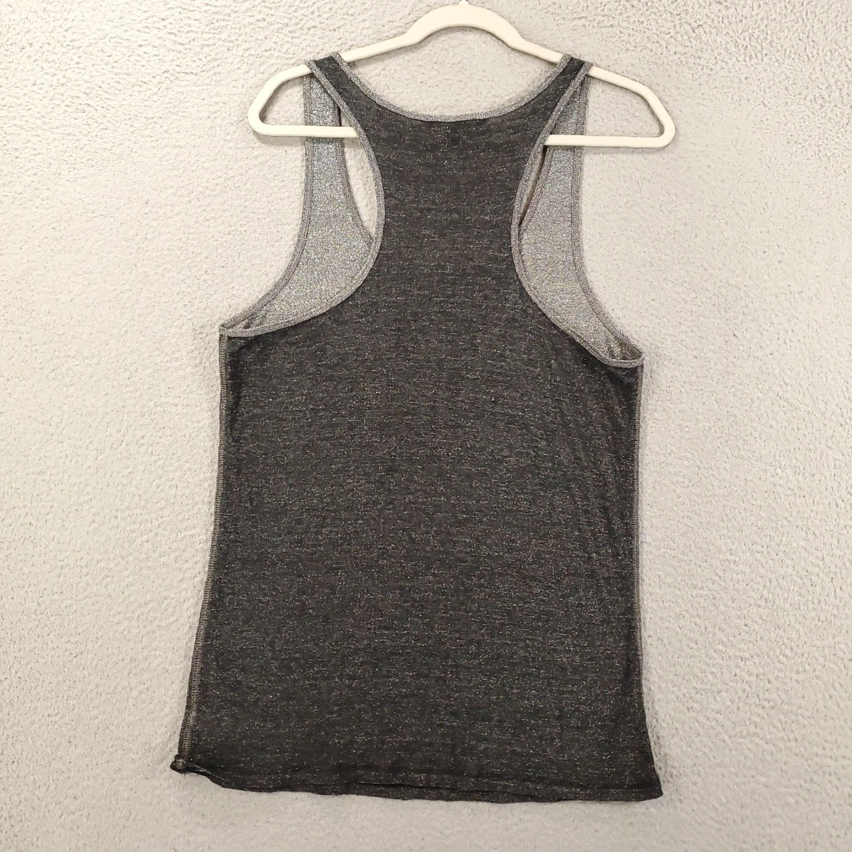 American Eagle Outfitters VINTAGE American Eagle Outfitters Tank Top Womens XL Gray Sleeveless Basic Short Crew Neck Summer Casual Size XL / US 12-14 / IT 48-50 - 7 Thumbnail