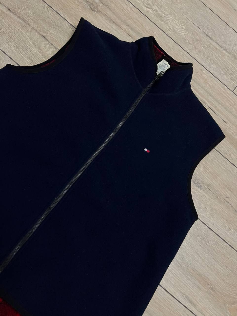 Tommy Hilfiger Tommy Hilfiger Reversible Fleece Vest Teddy Buffalo Size US XL / EU 56 / 4 - 3 Thumbnail