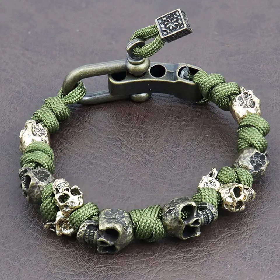 Vintage Unique Design Skull Bracelets Size ONE SIZE - 1 Thumbnail