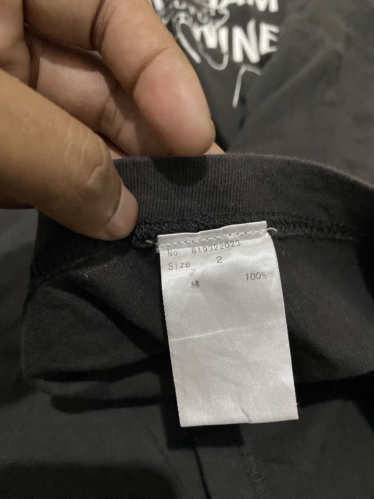 Number (N)ine Number (N)ine Cut Up Tshirt Size US M / EU 48-50 / 2 - 5 Thumbnail