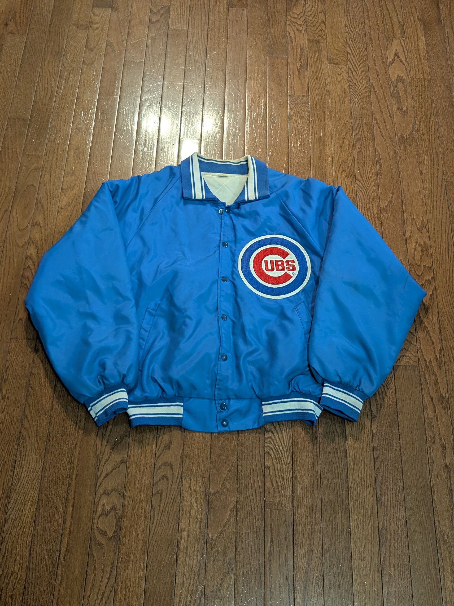 Other 80's Chicago Cubs Bomber Jacket Made in USA - Size XL Size US L / EU 52-54 / 3 - 1 Thumbnail