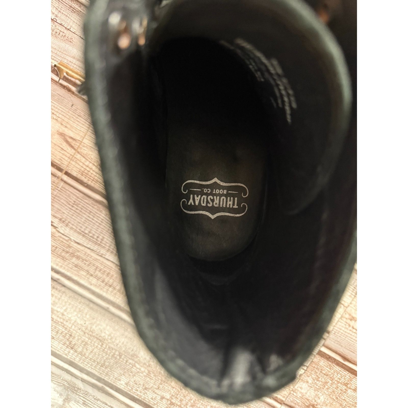 Thursday Boot Company Thursday Captain Rugged & Resilient Boot Size 12.5 color Bla Size US 12.5 / EU 45-46 - 6 Thumbnail