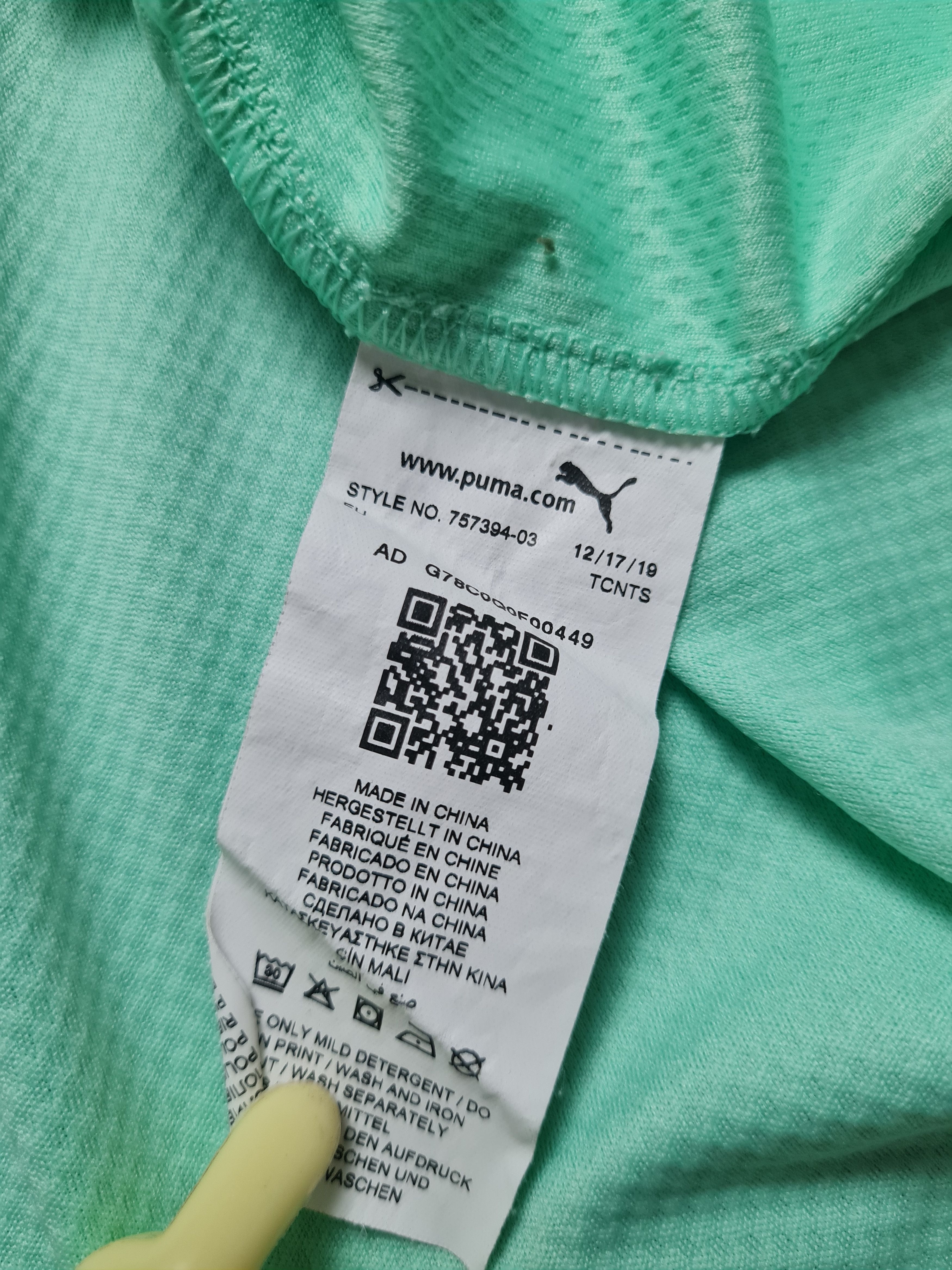 Puma Borussia Monchengladbach Special Shirt 2019/20 PUMA Size US XL / EU 56 / 4 - 22 Thumbnail