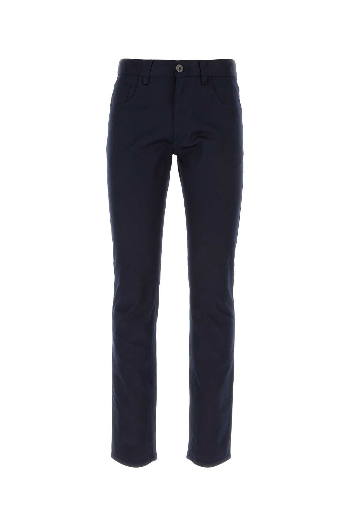 image of Prada Dark Blue Drill Chino Pant, Men's (Size 30)