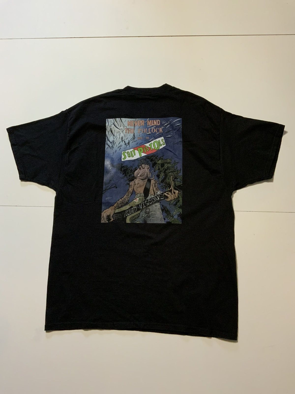 Other Hollywood Divers NeverMind Salt Pistols Squid Viscous TShirt Size US XL / EU 56 / 4 - 3 Thumbnail