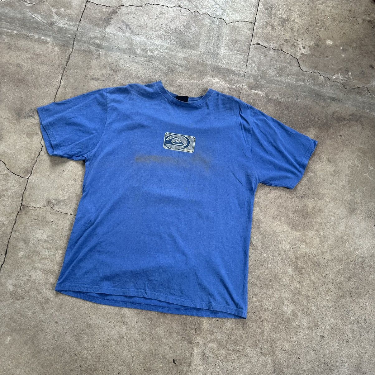 Quiksilver × Vintage Vintage 90’s Quiksilver Hawaii Navy Surf Graphic T-Shirt Men Size US L / EU 52-54 / 3 - 7 Thumbnail