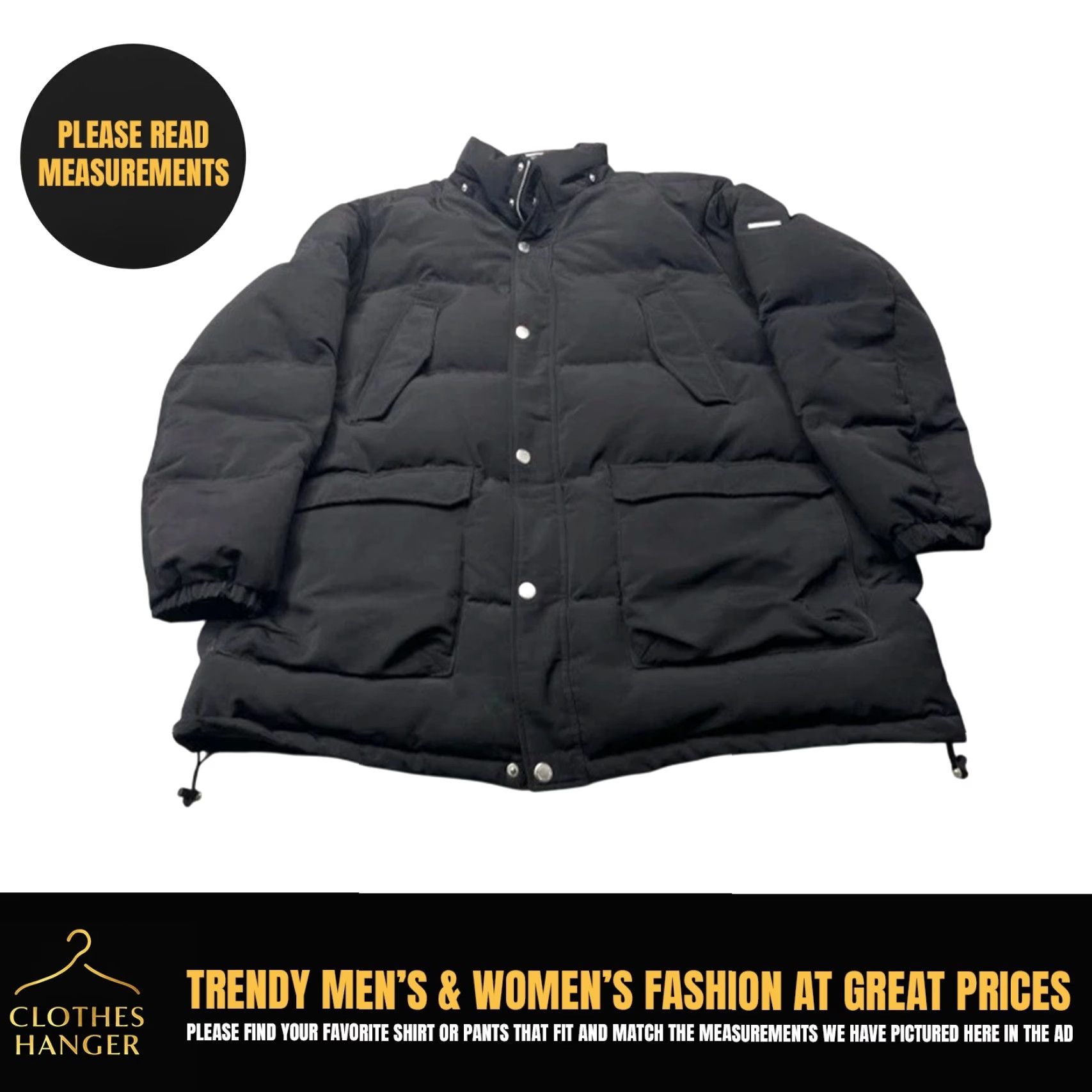 Armani Exchange Armani Exchange Down Filled Coat Mens XL Black Jacket Mid Length NWOTNEW 8260 Size US XL / EU 56 / 4 - 2 Thumbnail