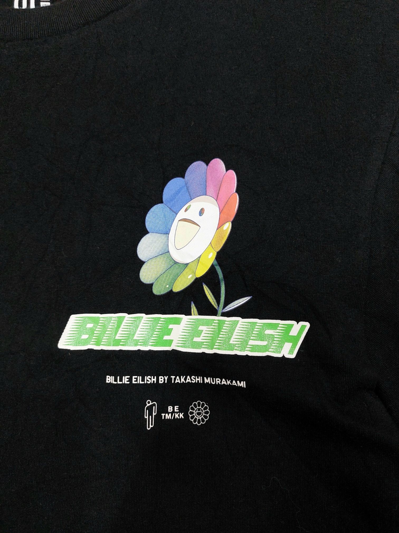 Takashi Murakami Billie Ellish by Takashi Murakami Flower Logo Tee T-Shirt Size US M / EU 48-50 / 2 - 6 Thumbnail