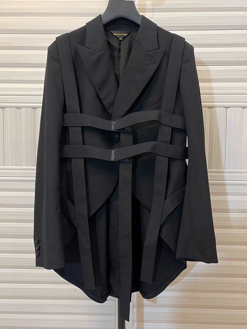 Comme des Garcons Comme Des Garcons Mainline bandage trim tuxedo Size M / US 6-8 / IT 42-44 - 1 Thumbnail