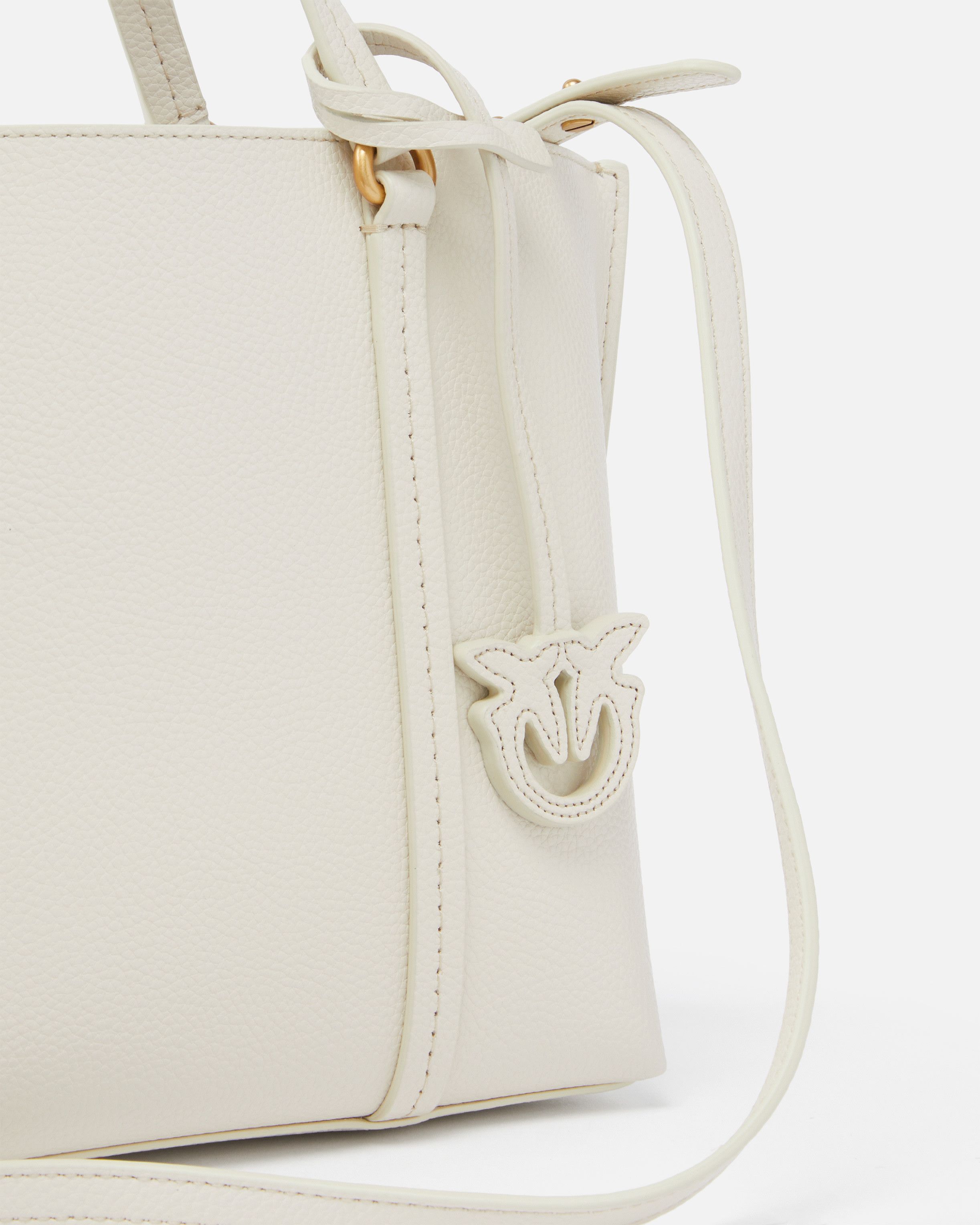 Pinko o1s22i1n0824 Size: OS / Shopper Classic Handbag in White Size ONE SIZE - 3 Thumbnail