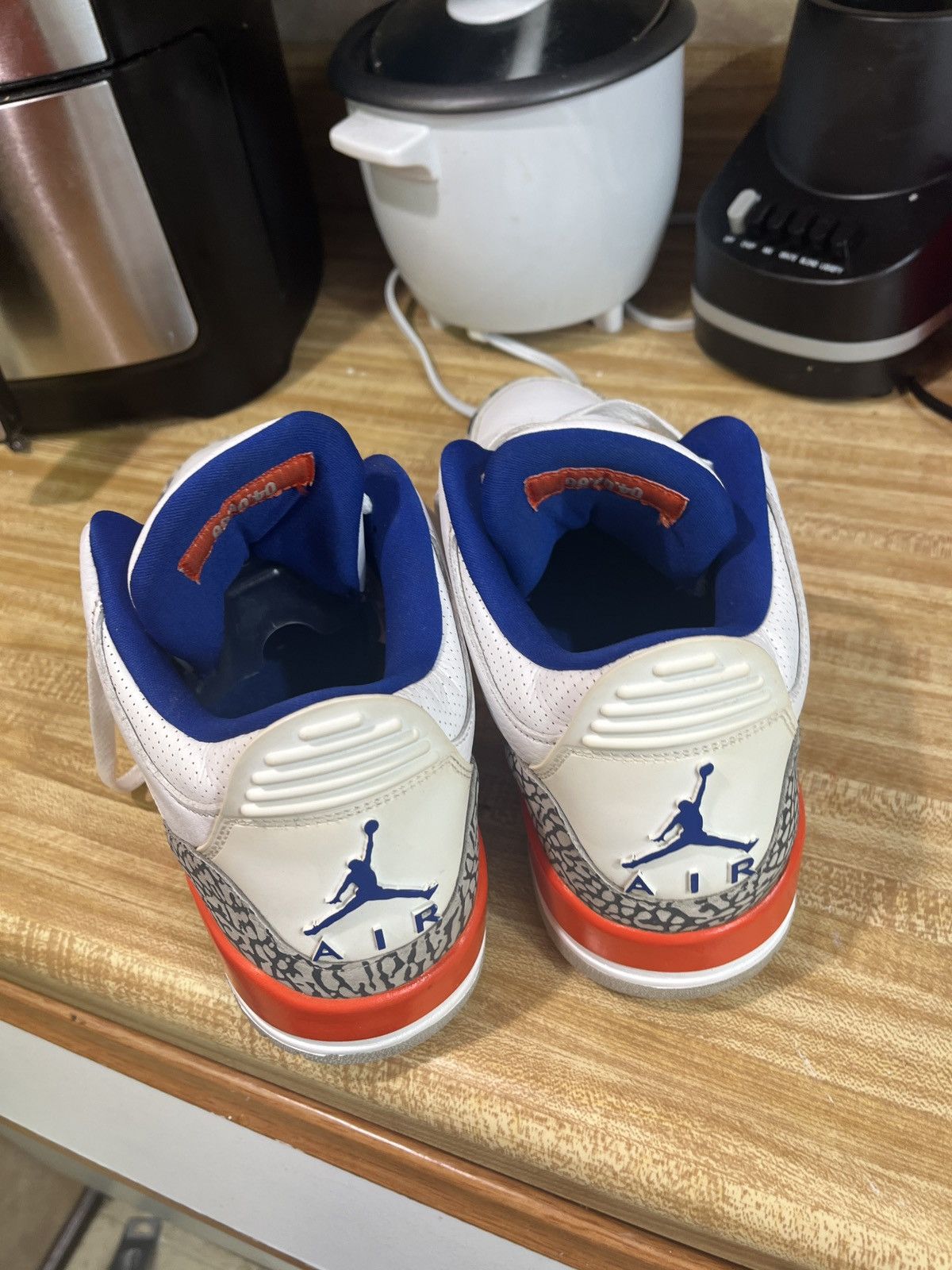 Jordan Brand × Nike Jordan 3 New York knicks Size US 12 / EU 45 - 4 Thumbnail