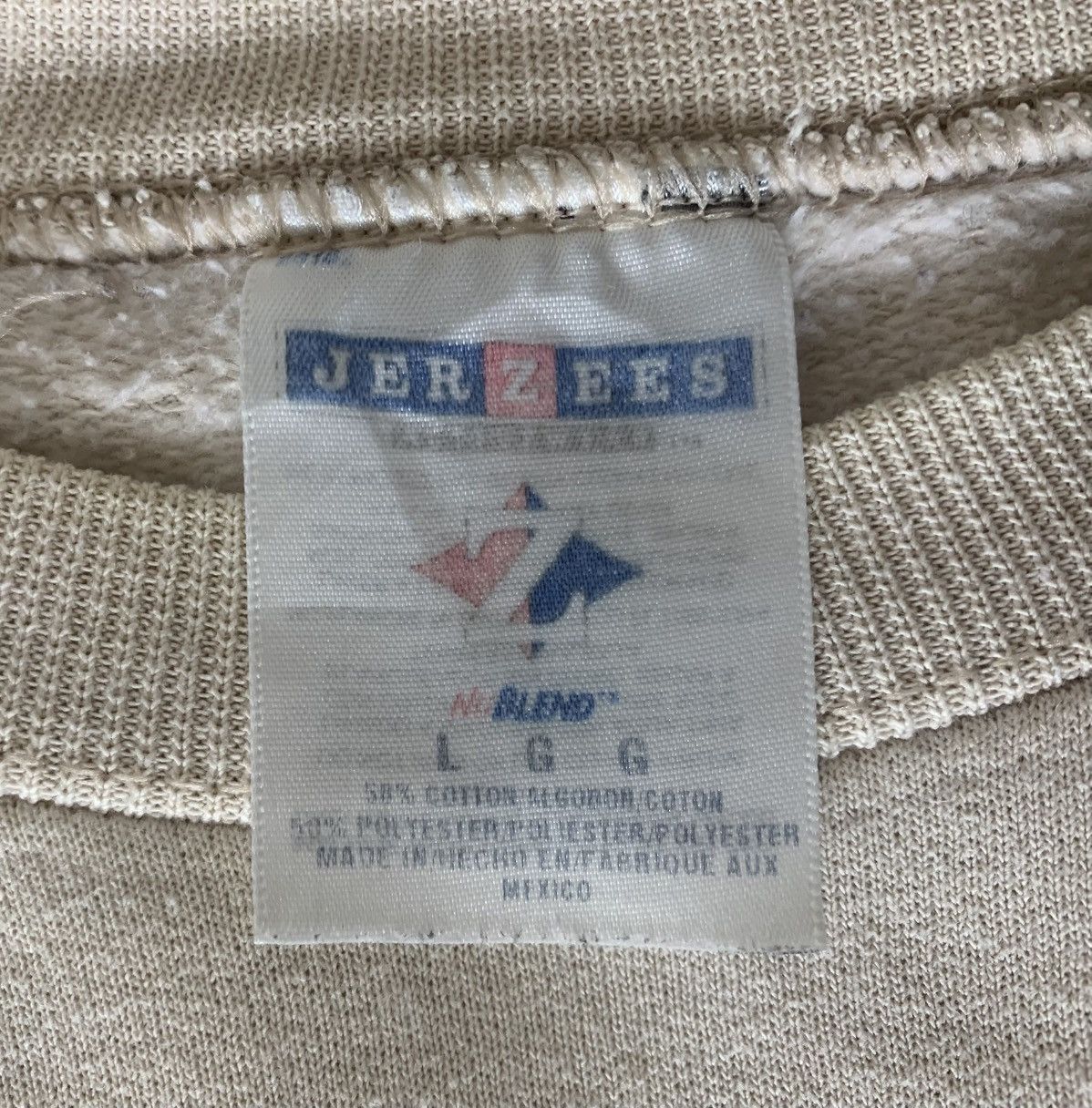 Jerzees Vintage Jeezees Brand Streetwear JapaneseBrand Sweatshirt Size US L / EU 52-54 / 3 - 10 Thumbnail